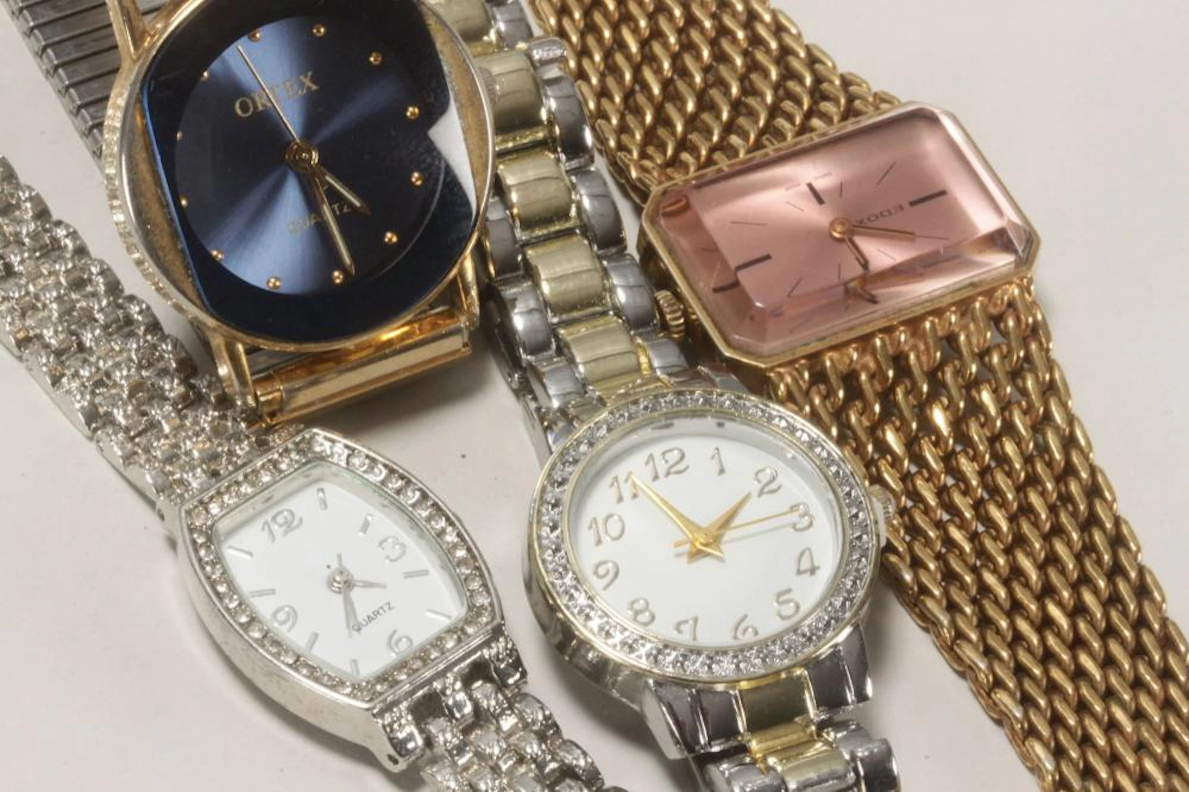 Four Ladies Wristwatches,