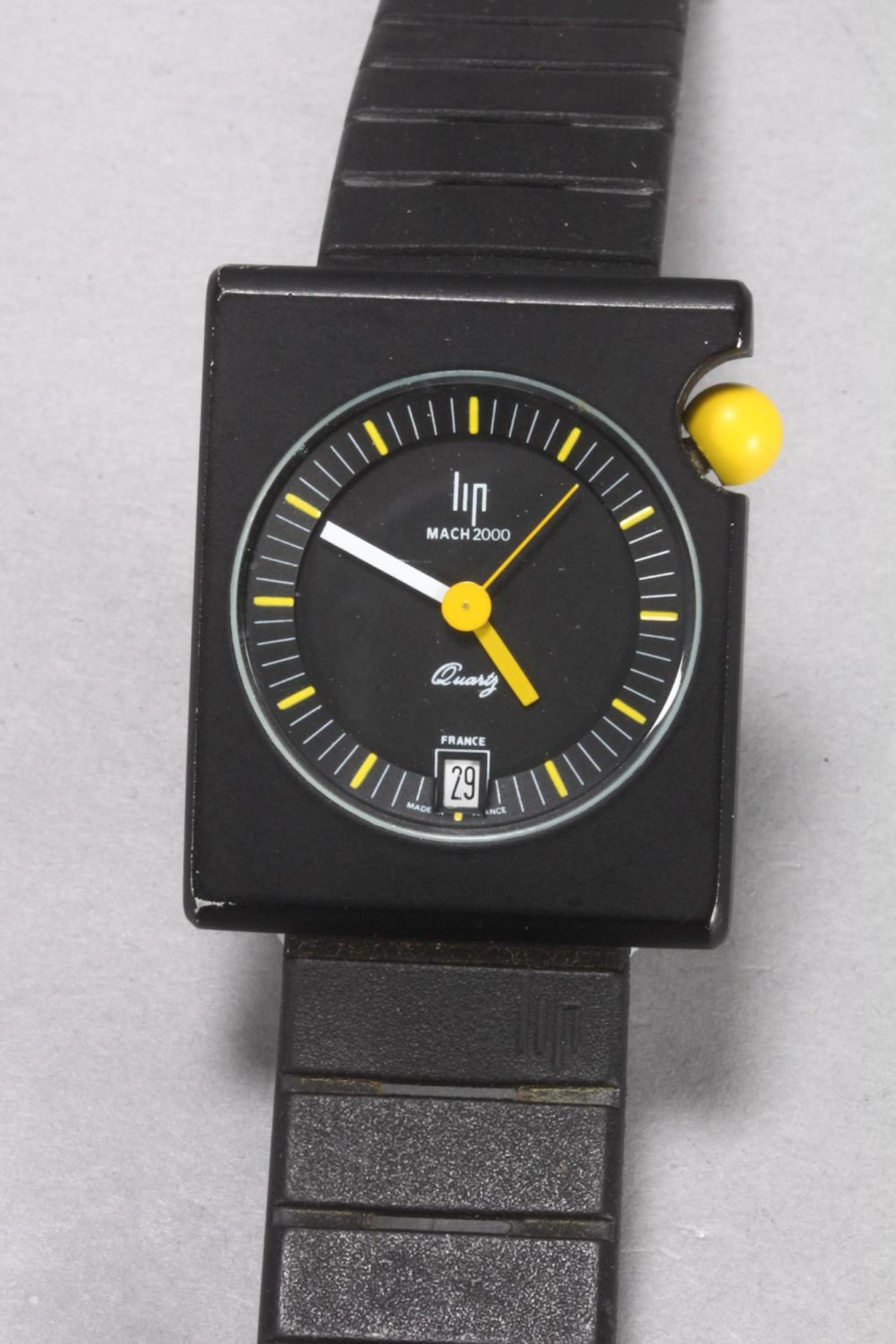 Lip Mach 2000 Quartz Wristwatch,