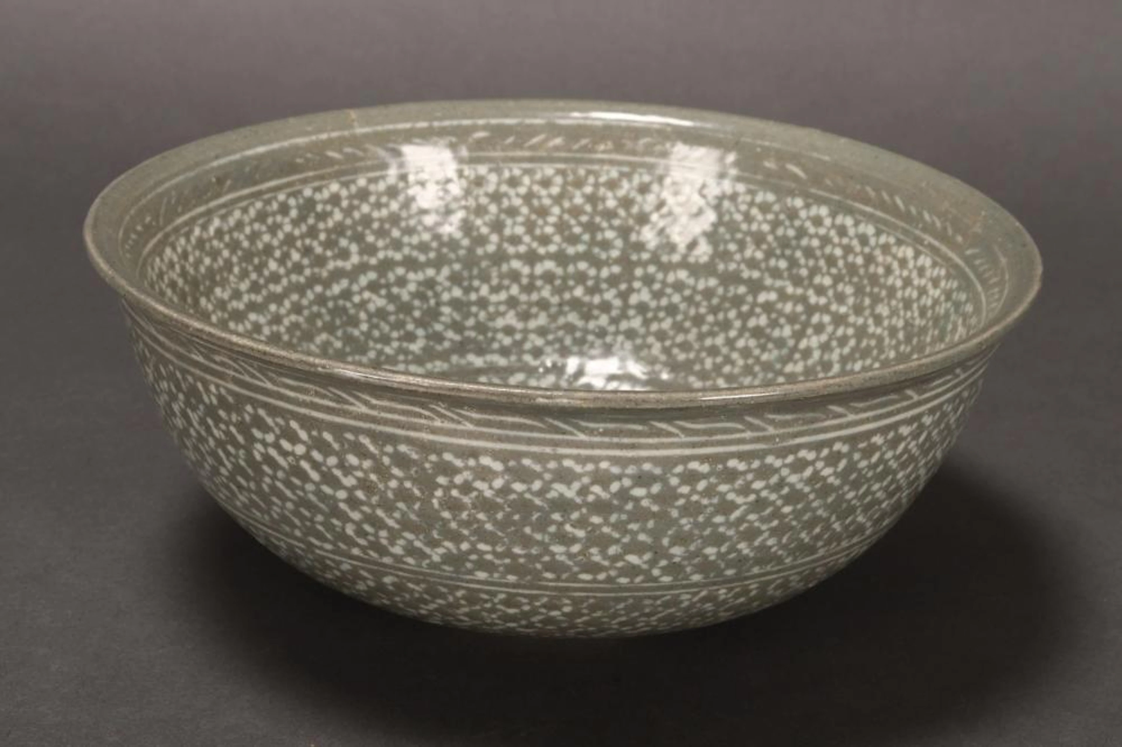 Korean Sanggam Ceramic Bowl,