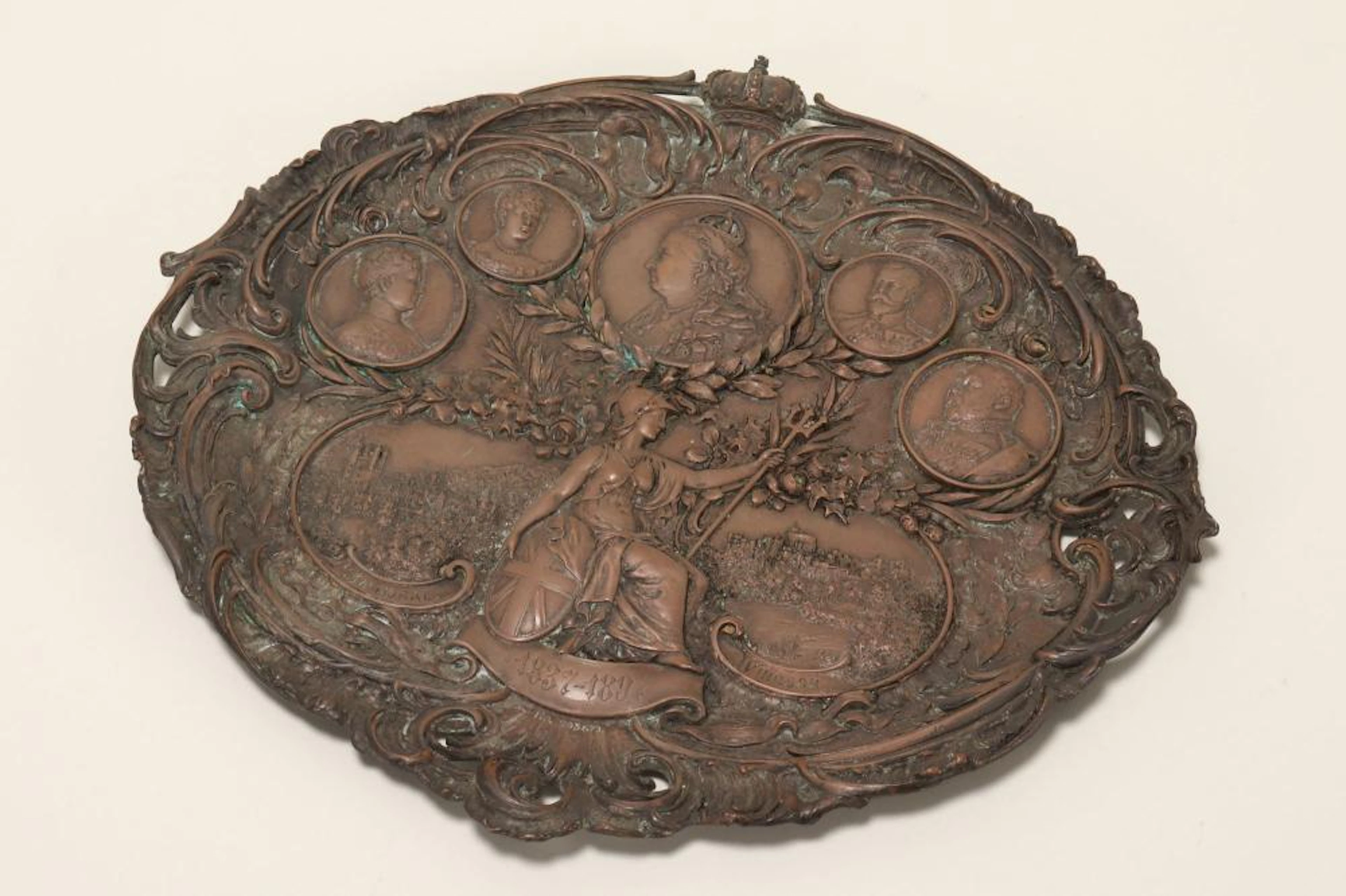 Queen Victoria 60th Jubilee Comemmorative Plaque,