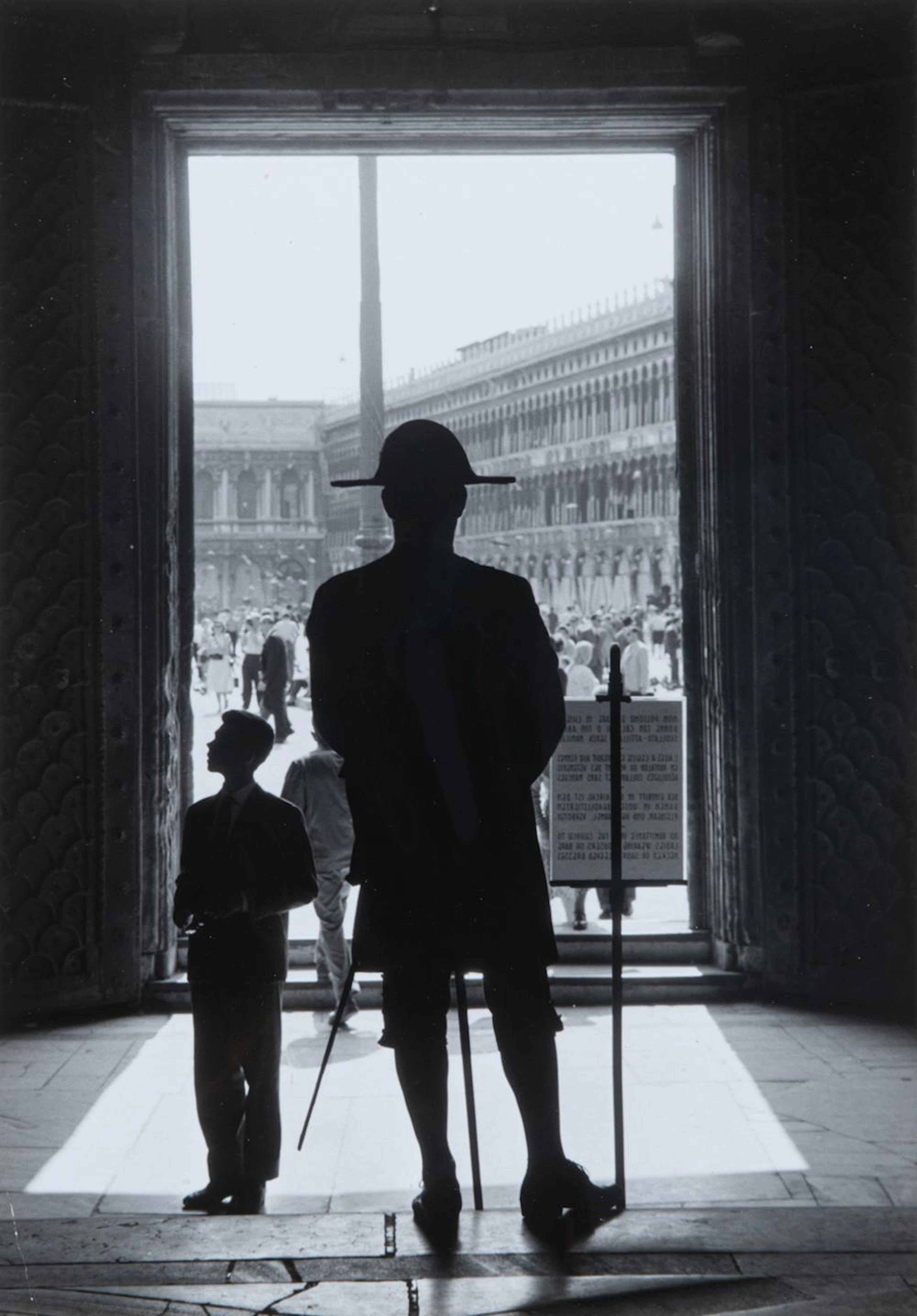 Kees Scherer (Dutch 1920 - 1993). Palazzo degli Uffizi, Florence, 1963.