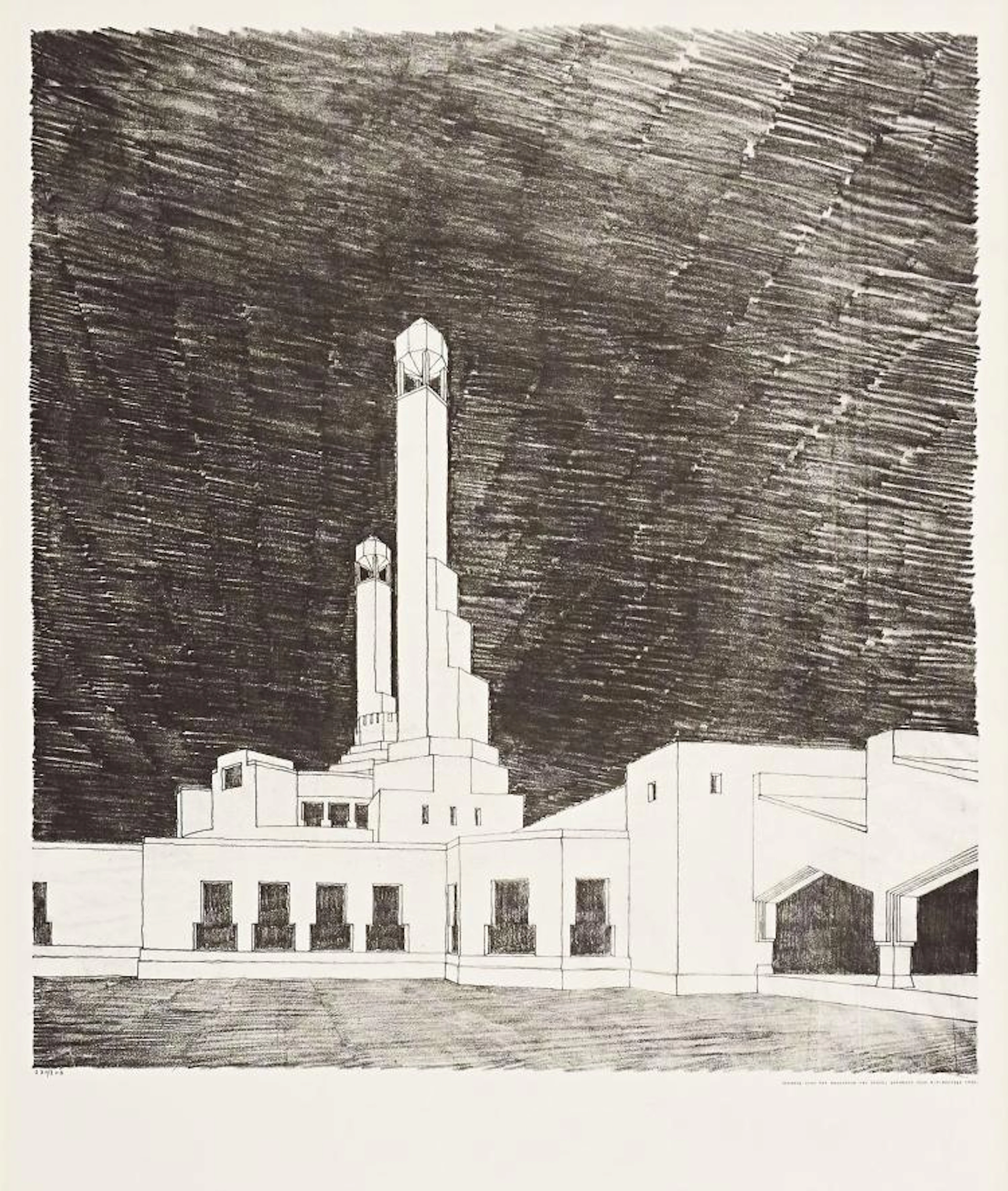 Berlage's design for Lenin's Mausoleum in Moscow