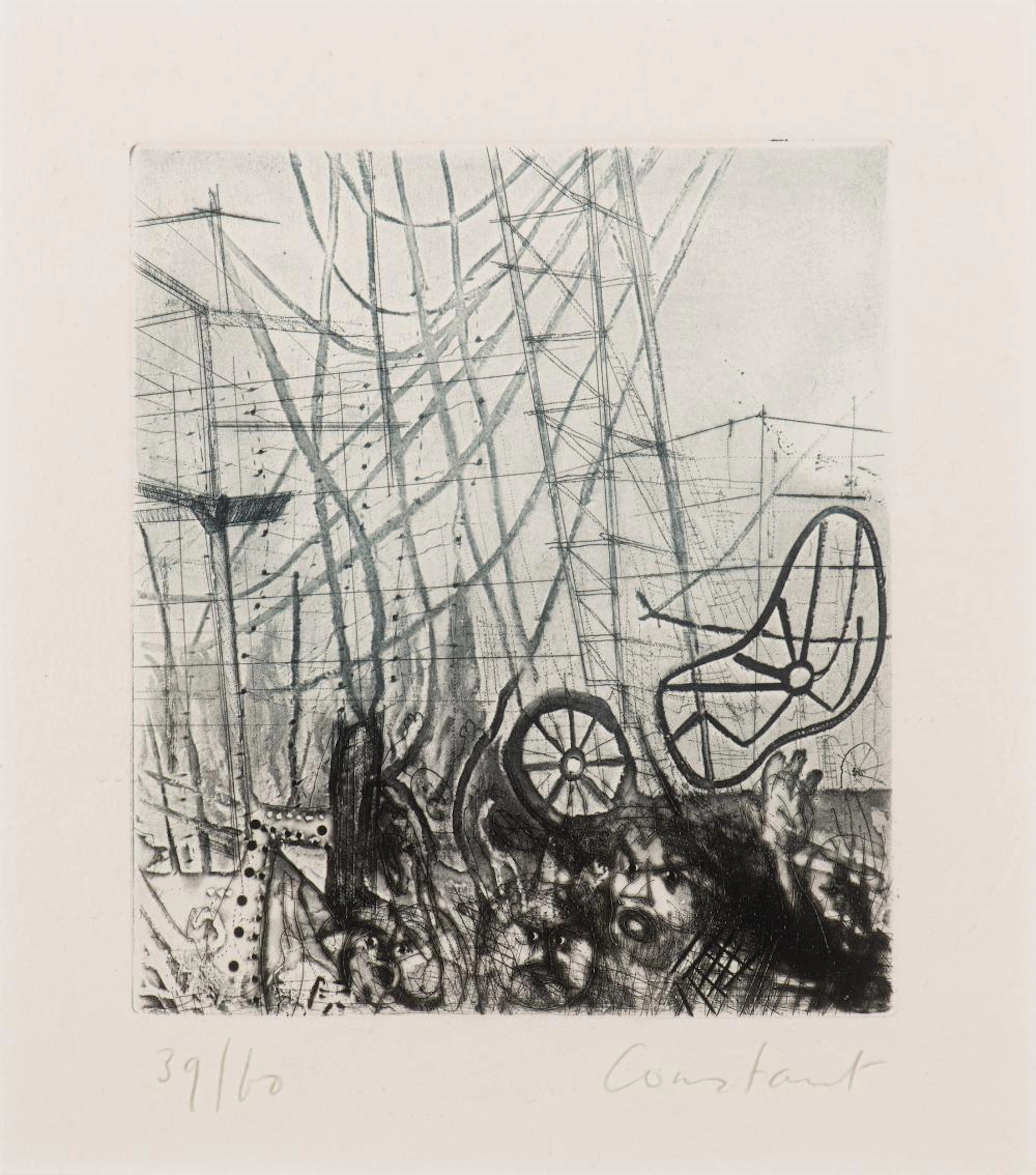 Gastarbeiders, De stoel & De feeks: 3 Constant etchings