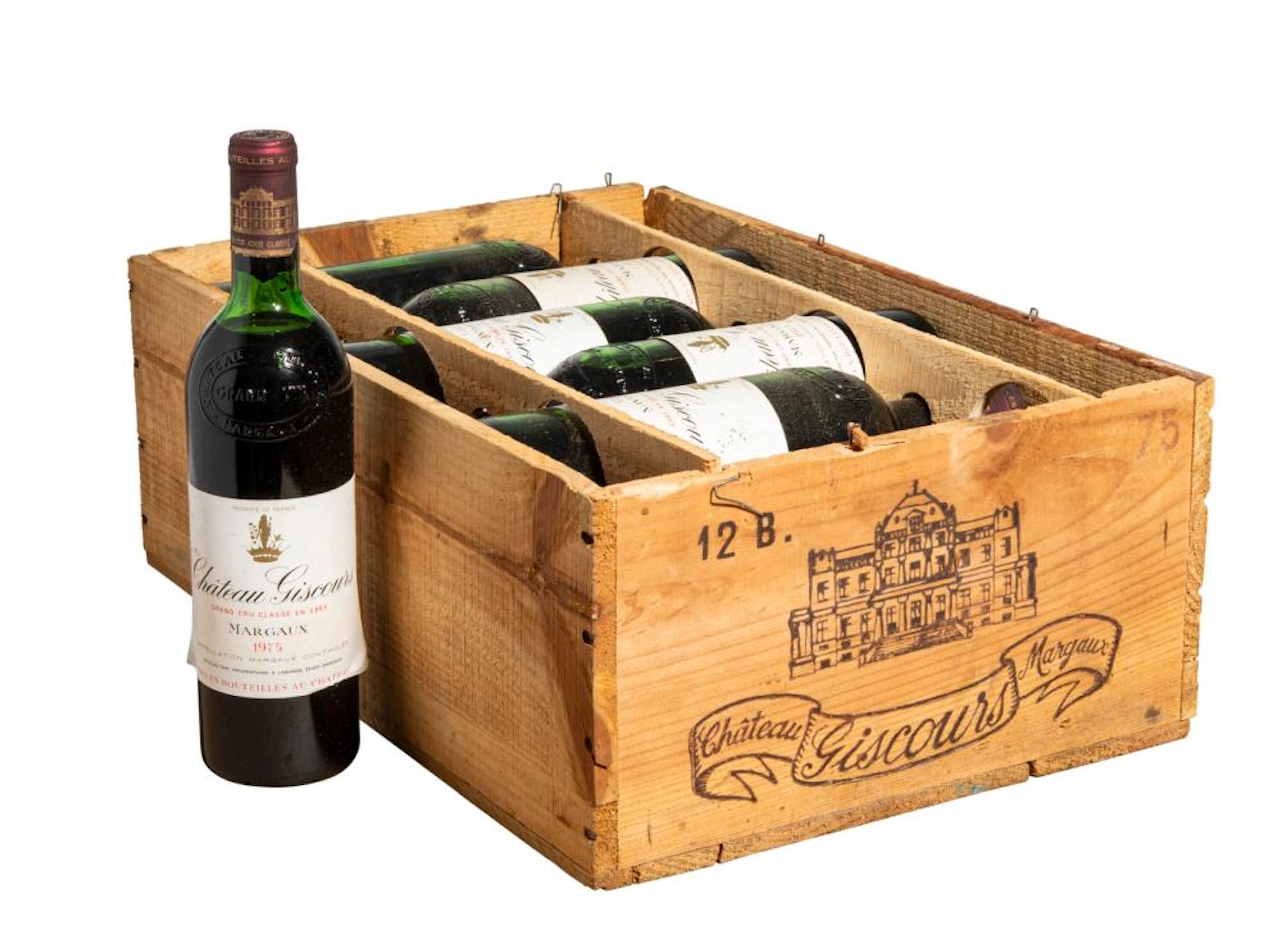 Chateau Giscours, 1975: Margaux, 3me cru classe.