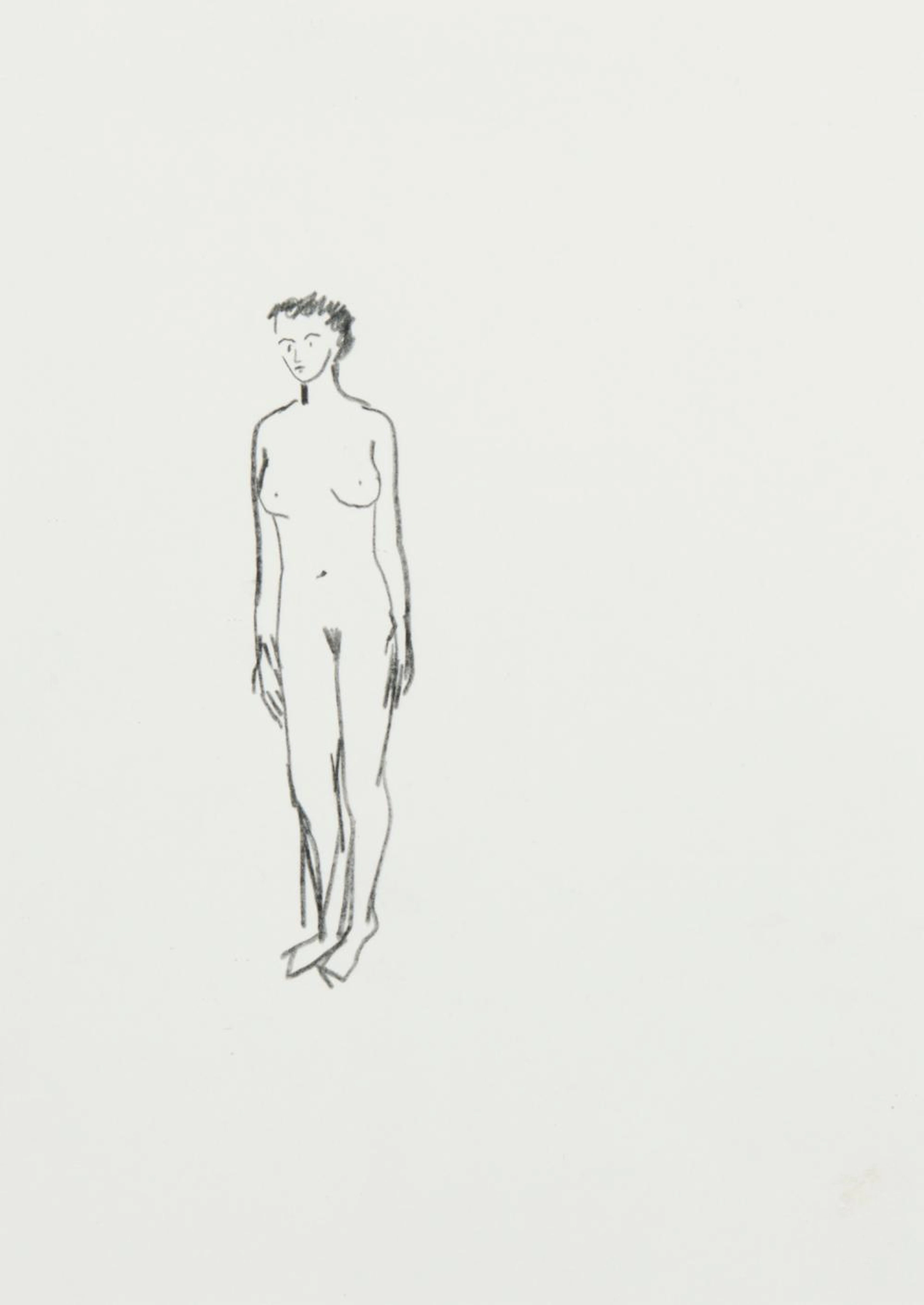Stephan Balkenhol (German 1957). Untitled, 1986.