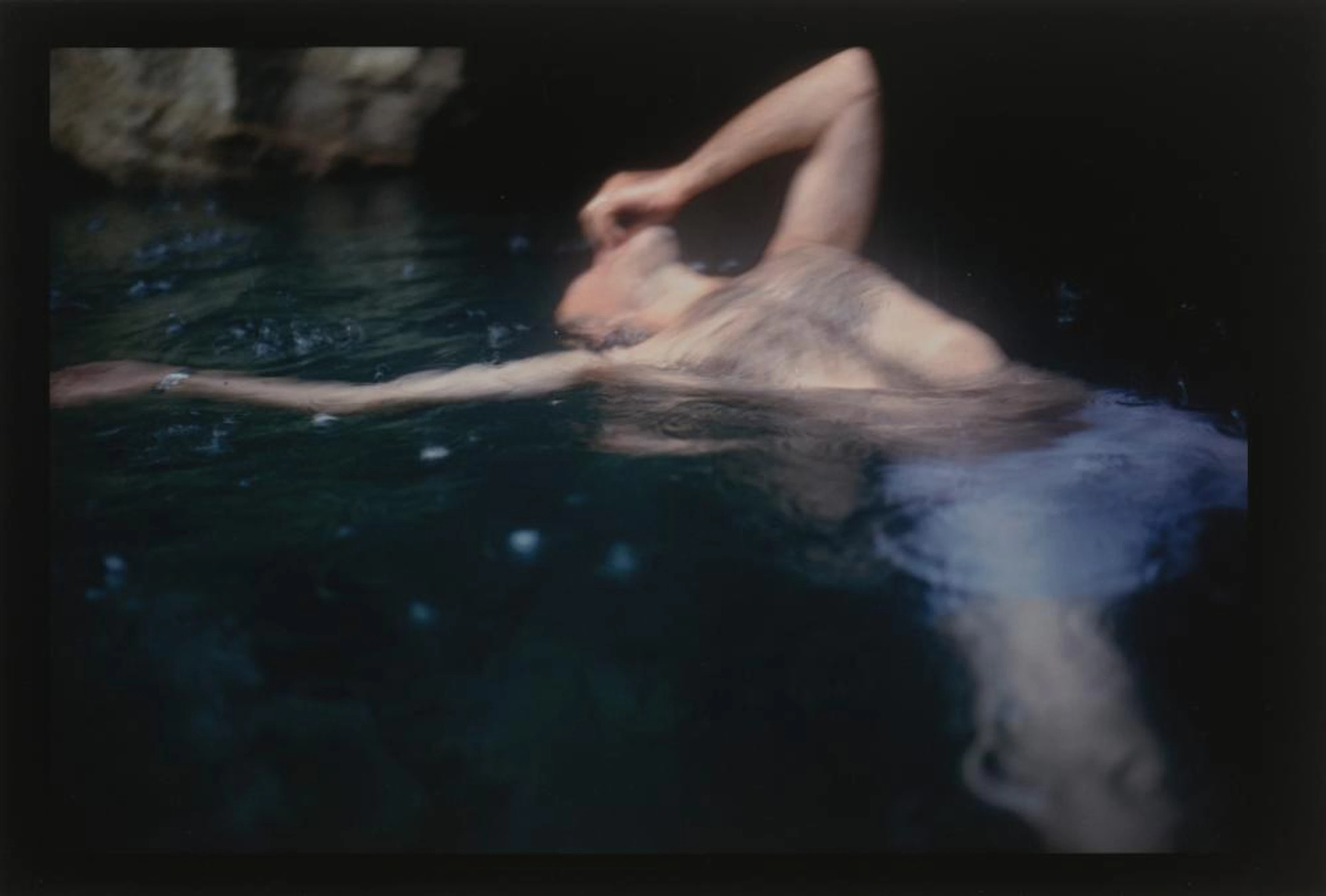 an Goldin (American 1953). Guido Floating, Levanzo, Sicily, 1999.
