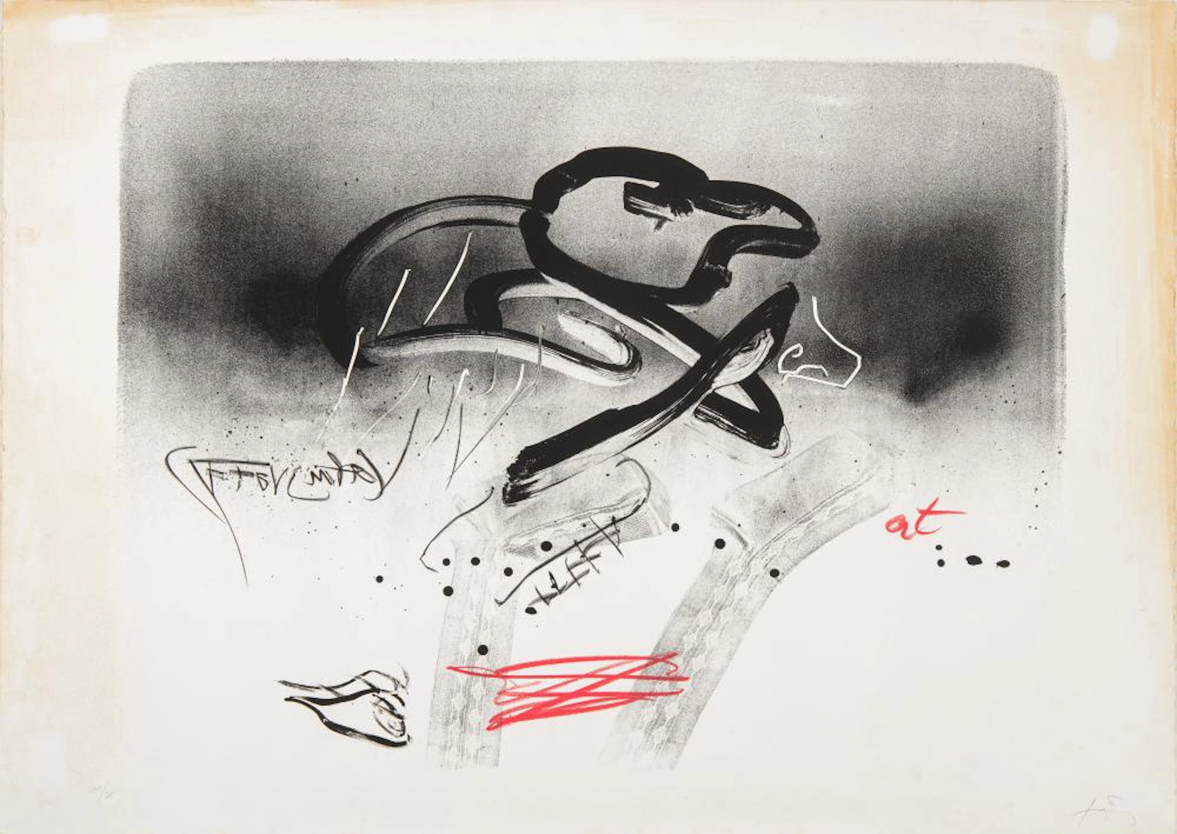 Antoni Tàpies (Spanish 1923 - 2012)