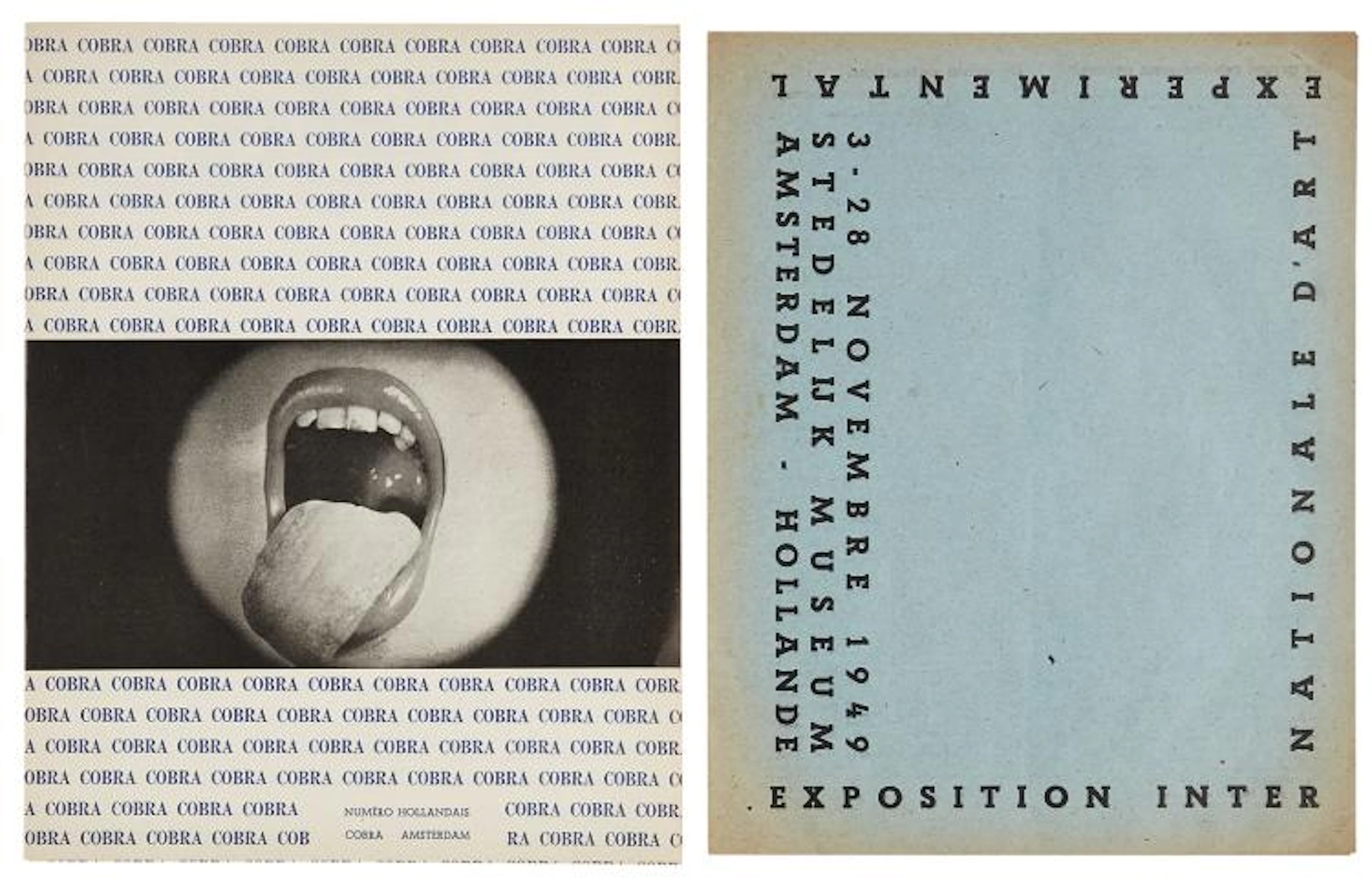 The Tongue! Cobra on Dutch Art, 20 years before the Rolling Stones