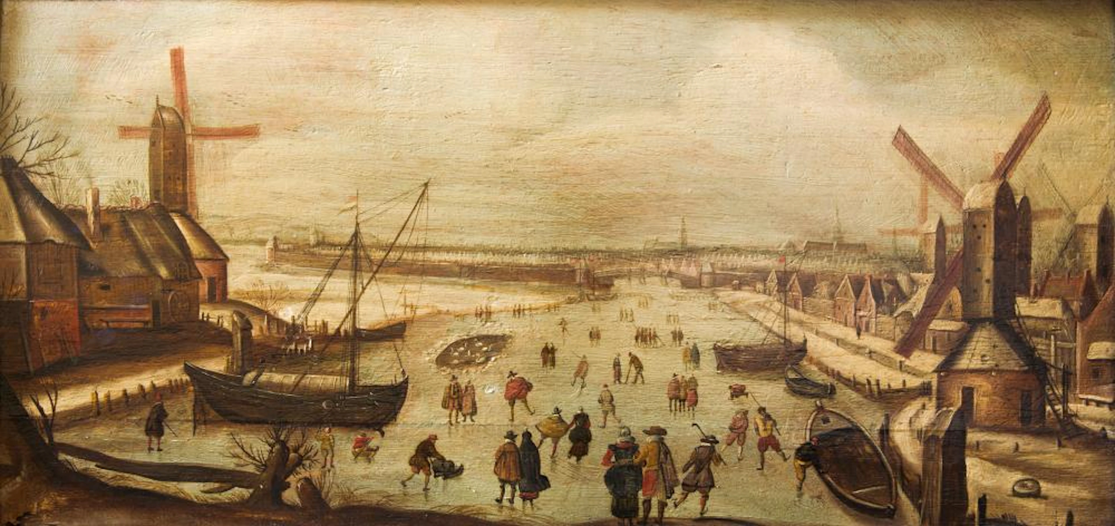Winter in Holland Avercamp style