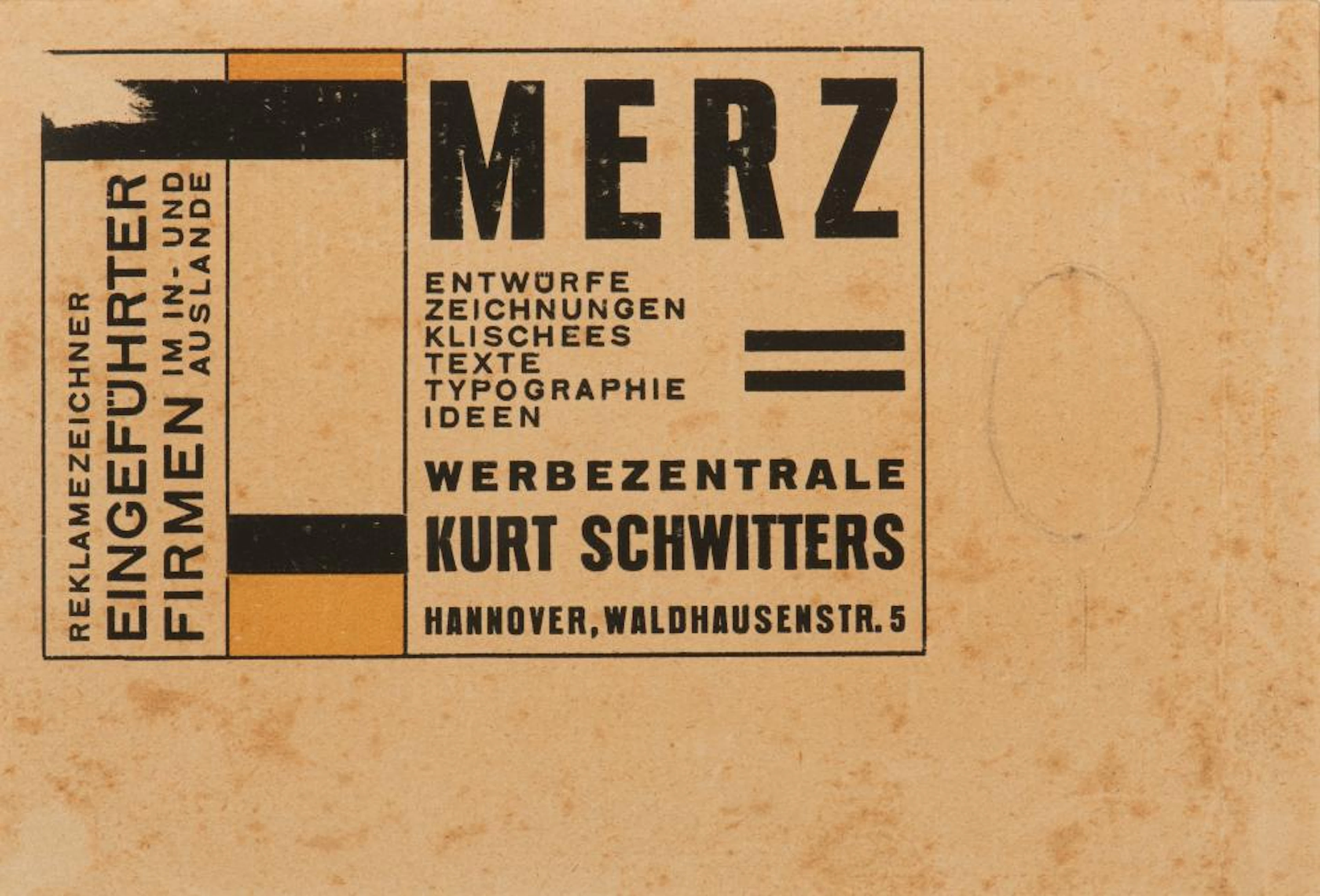 Kurt Schwitters (German 1887 - 1948)