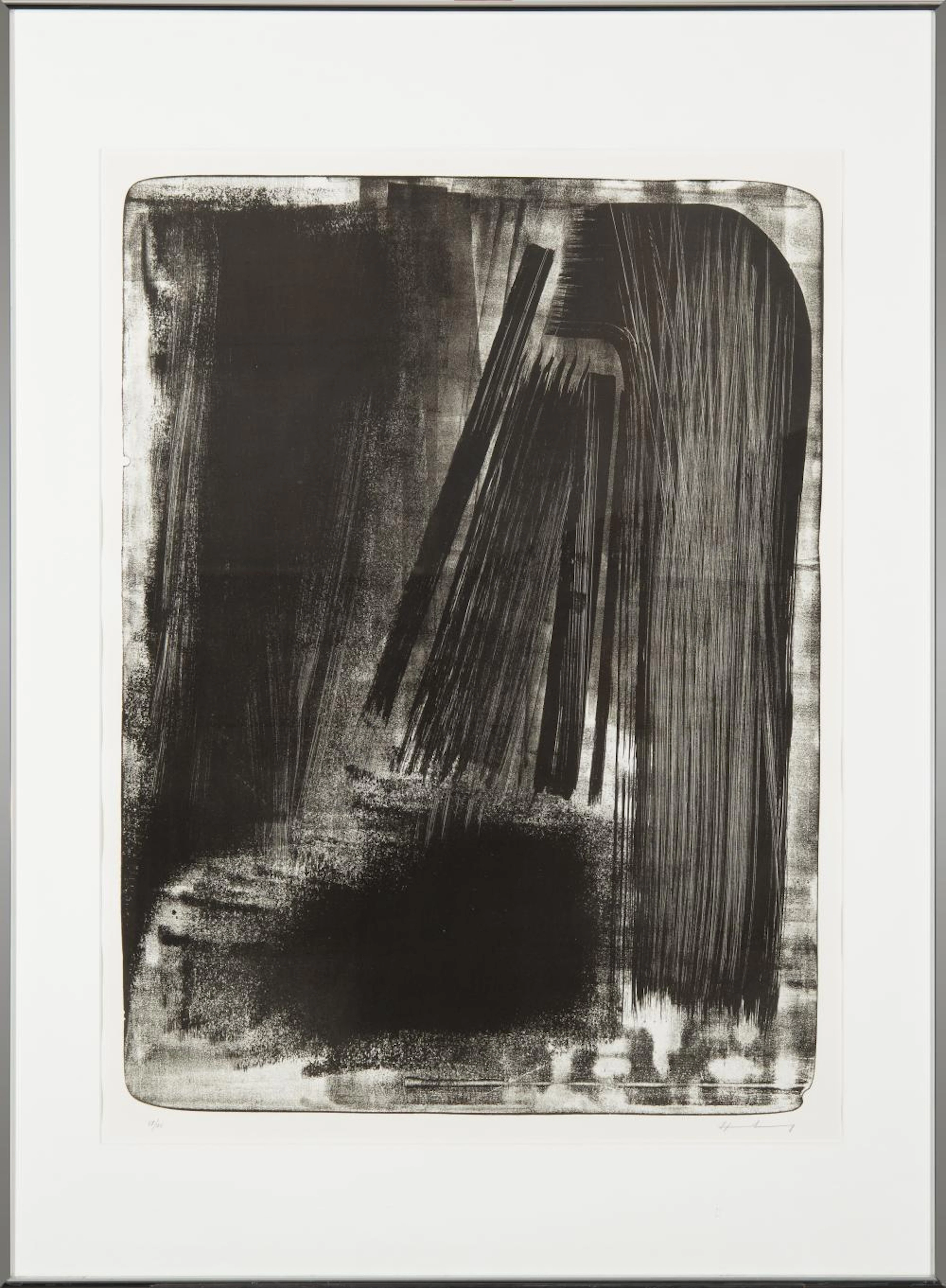 Hans Hartung (German, French 1904 - 1989). L 1973-9, 1973.