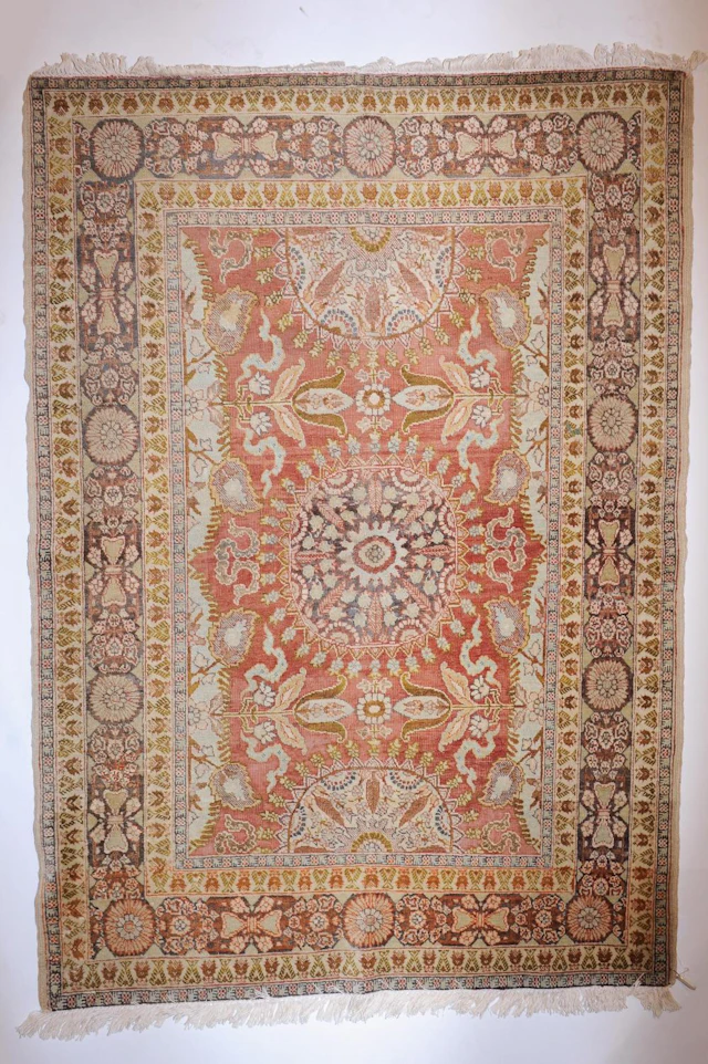 ANTIQUE PERSIAN HAJI JALILI CARPET