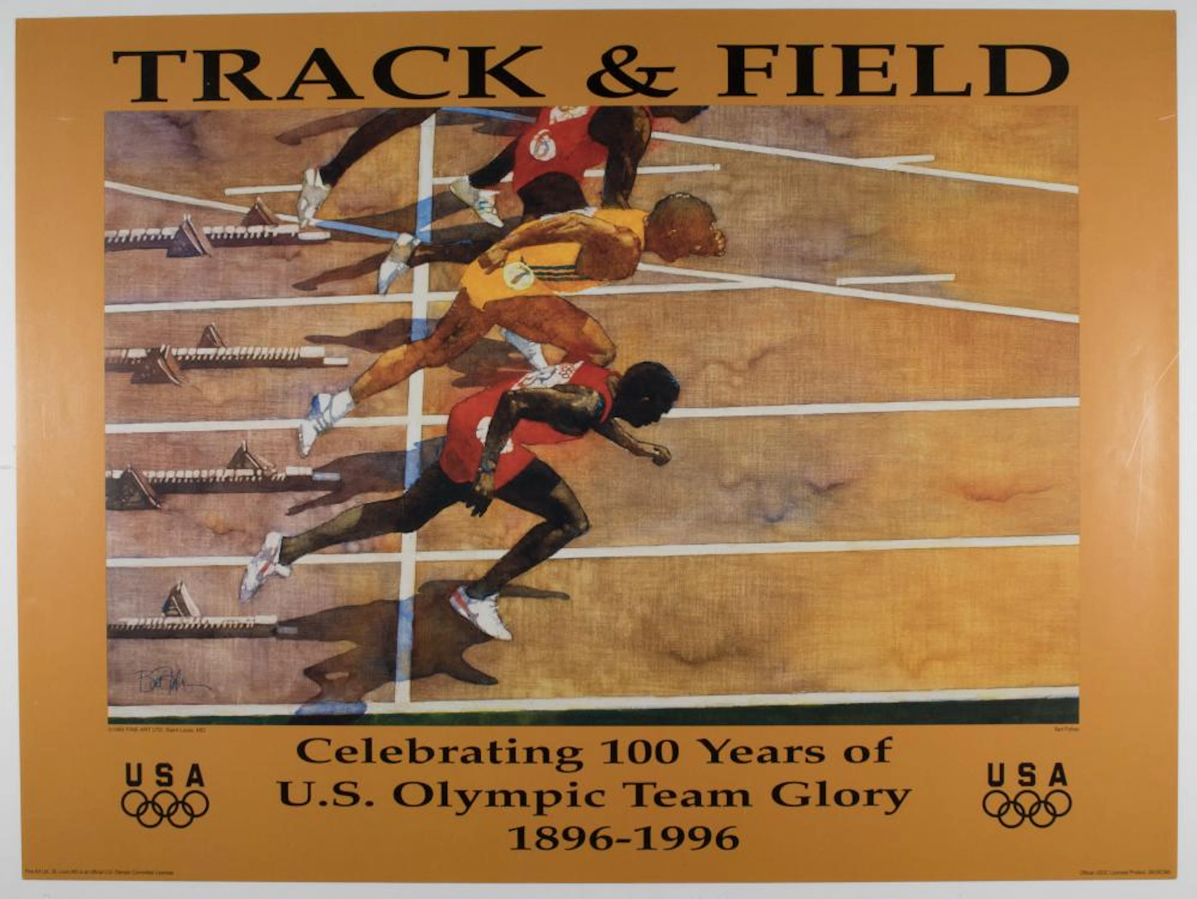 1996 ATLANTA OLYMPICS POSTERS (3)