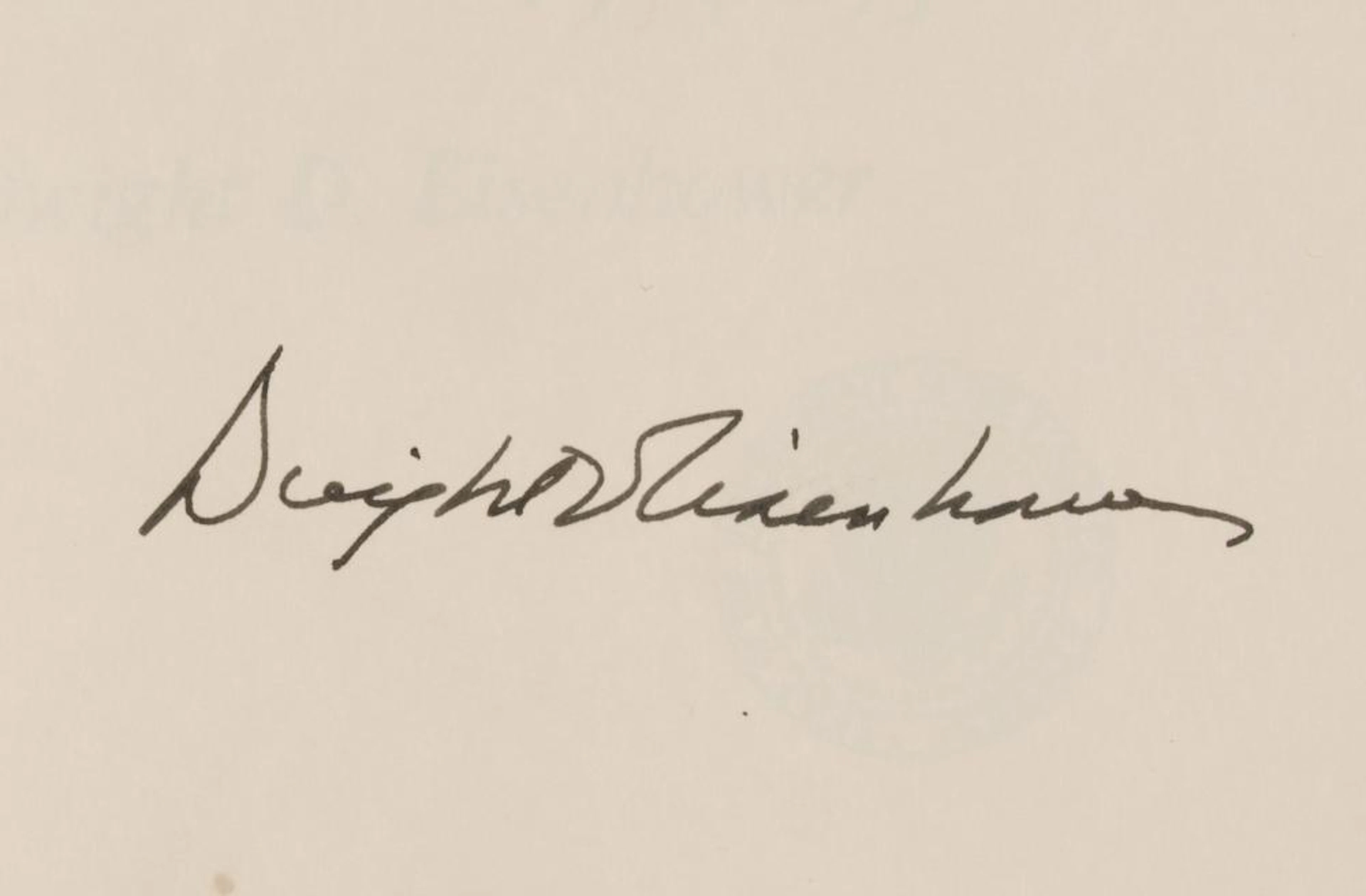 DWIGHT D. EISENHOWER