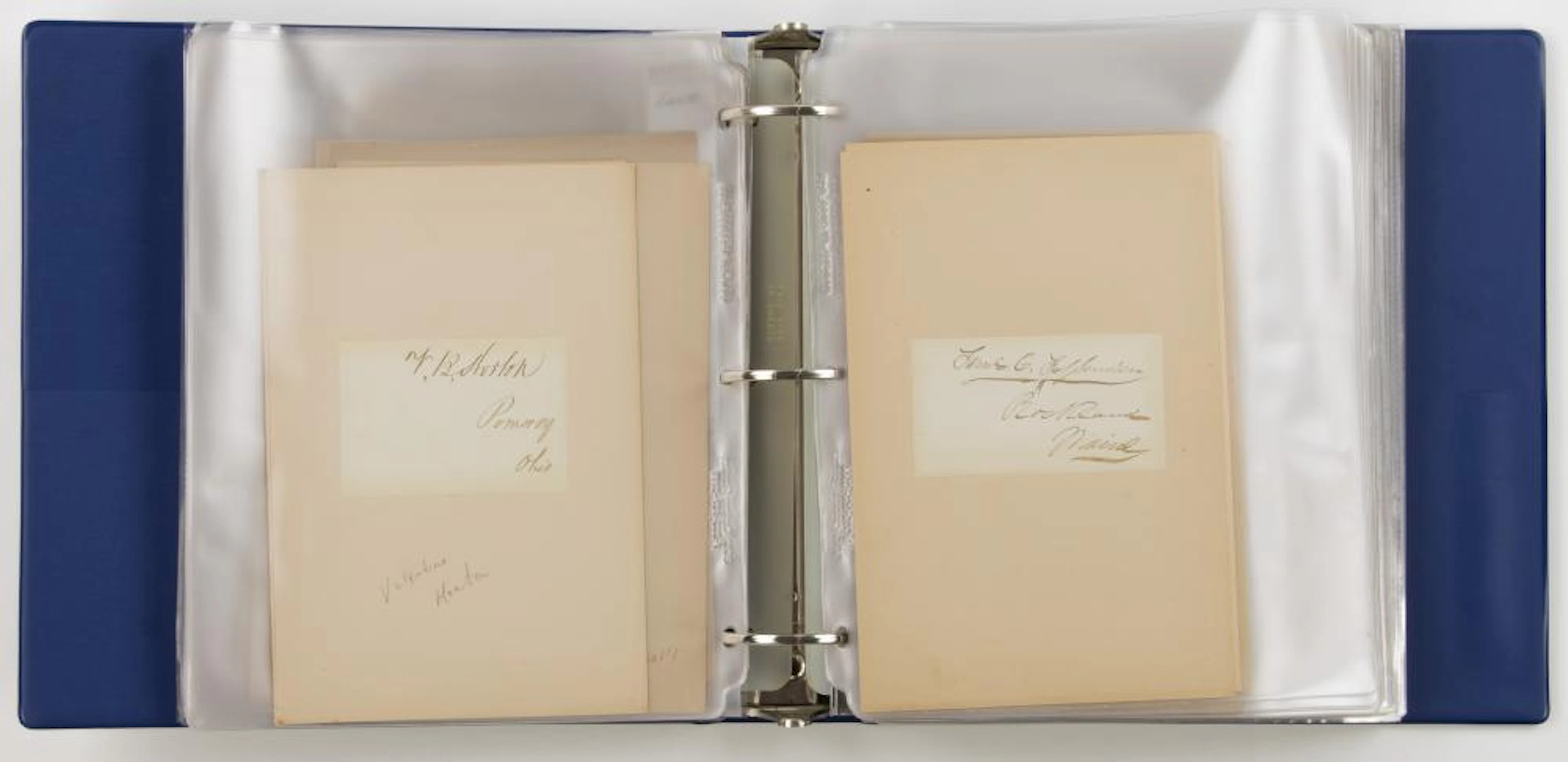 CIVIL WAR POLITICIANS SIGNATURES (142)