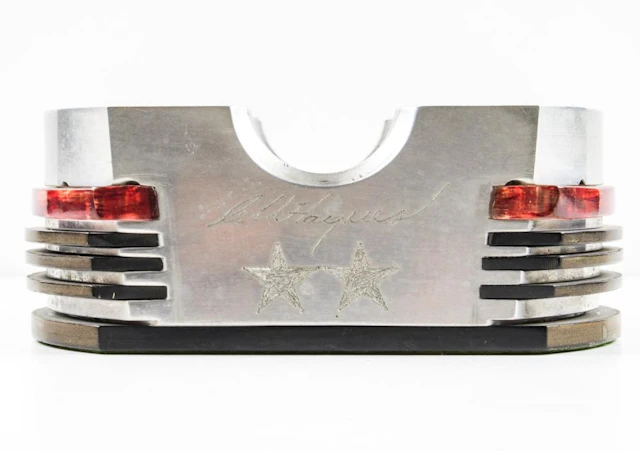 MAJOR GEN. CALEB VANCE HAYNES? PERSONALIZED AIRCRAFT PISTON ASHTRAY