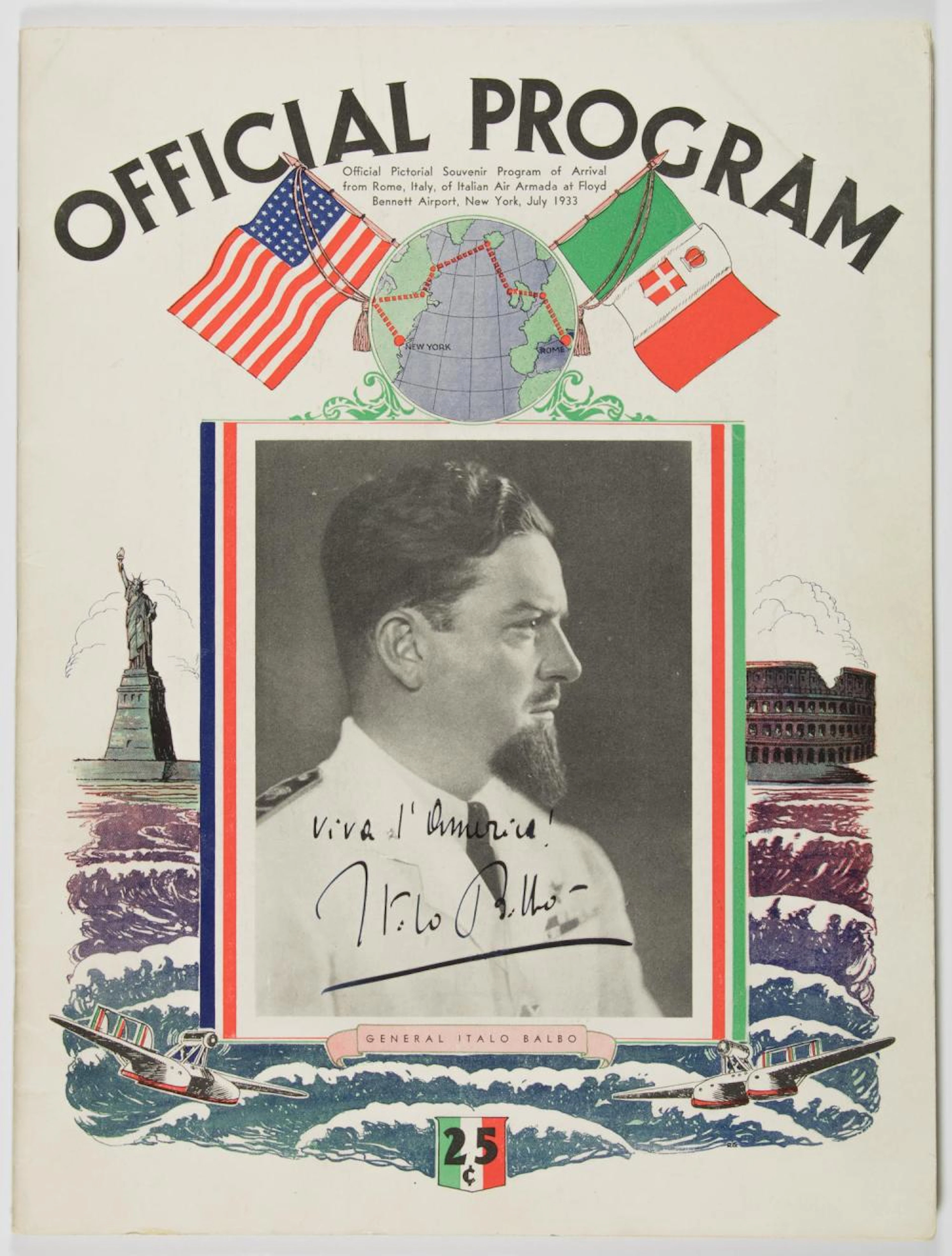 ITALO BALBO ?ITALIAN AIR ARMADA? PROGRAM
