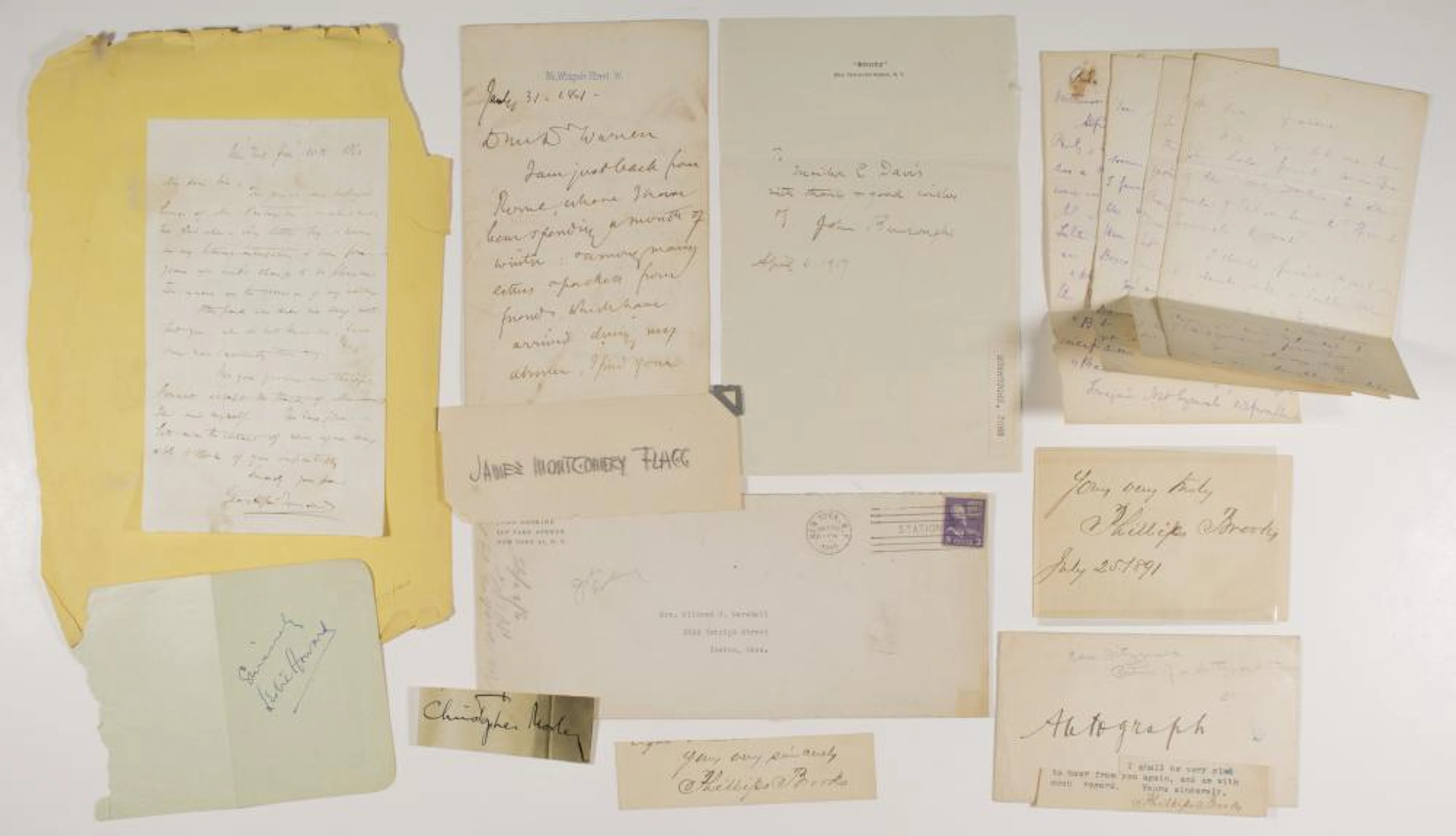 AUTOGRAPH MISCELLANY