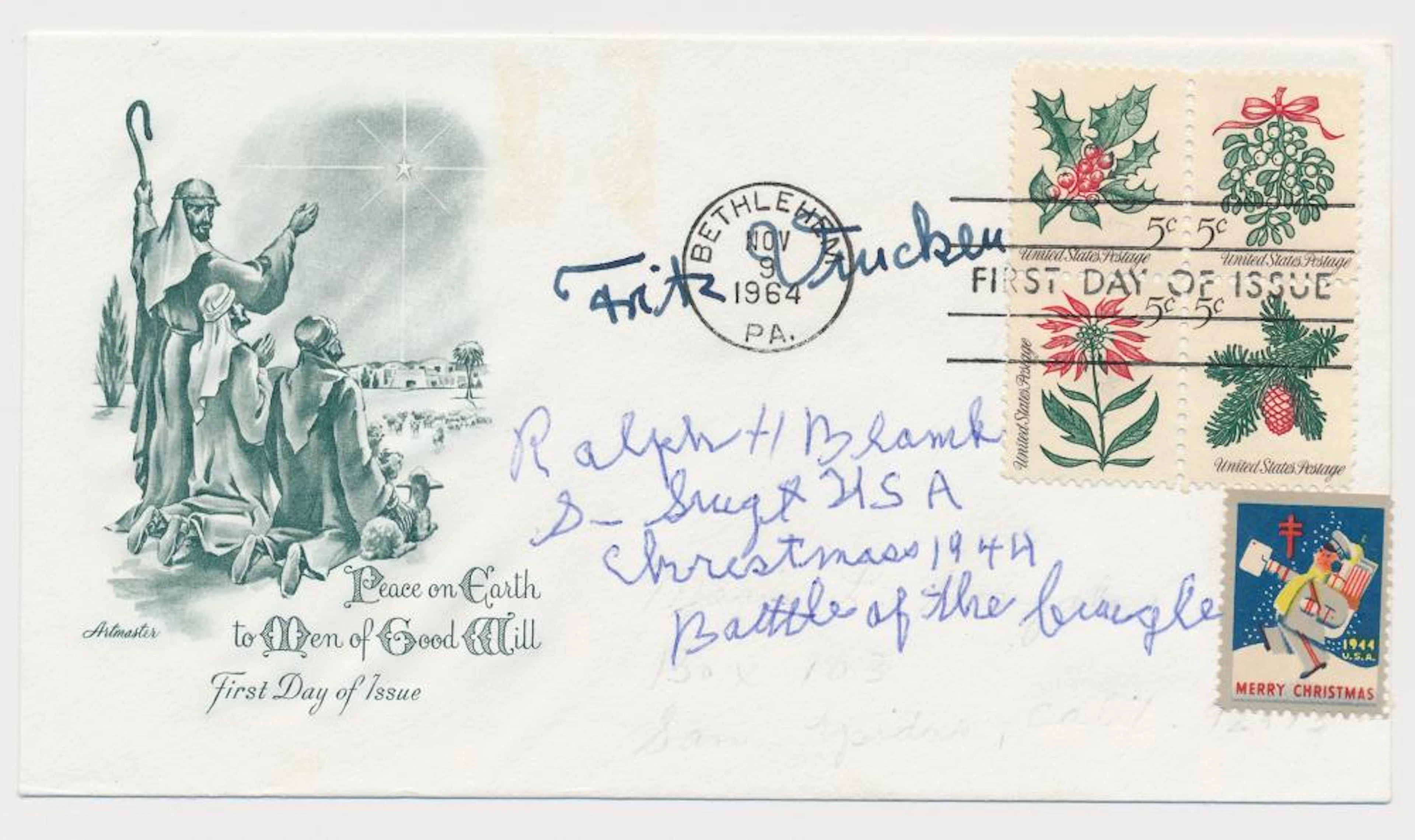 (CHRISTMAS TRUCE) RALPH H. BLANK