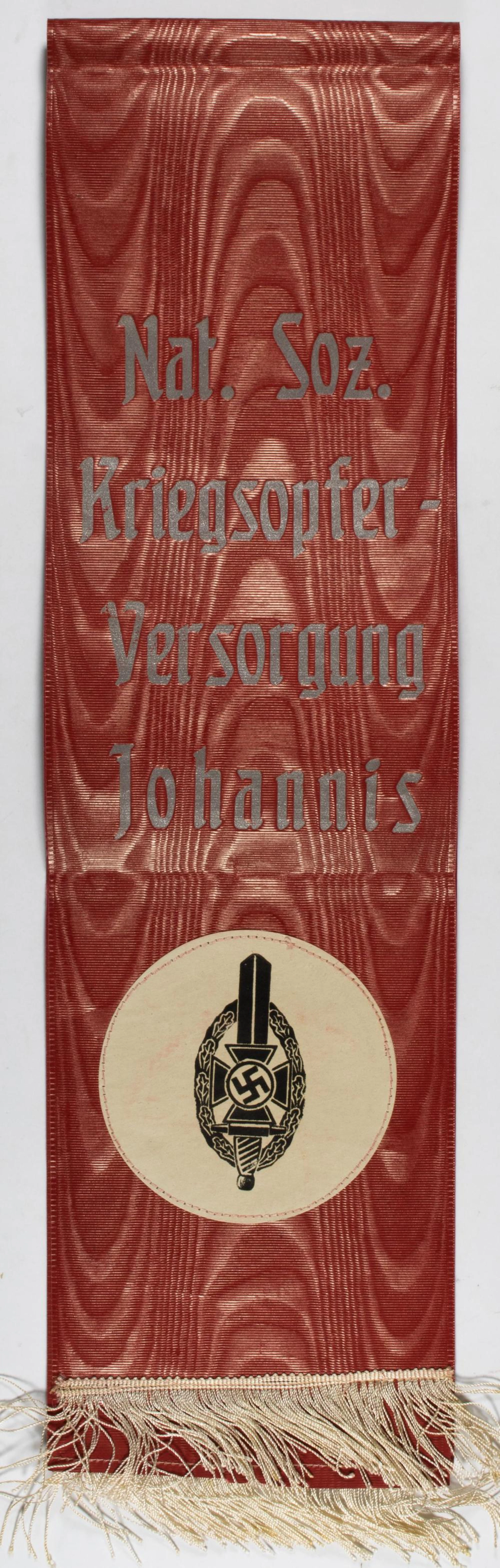 AZI NSKOV FUNERAL SASH