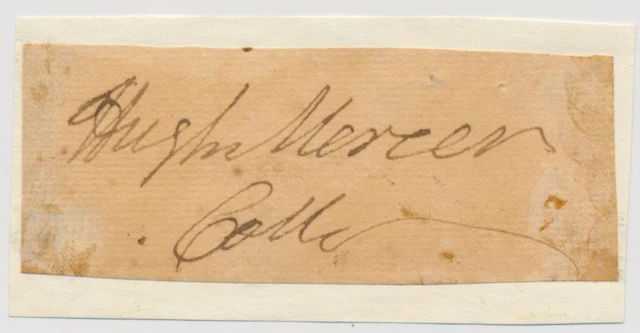 HUGH MERCER