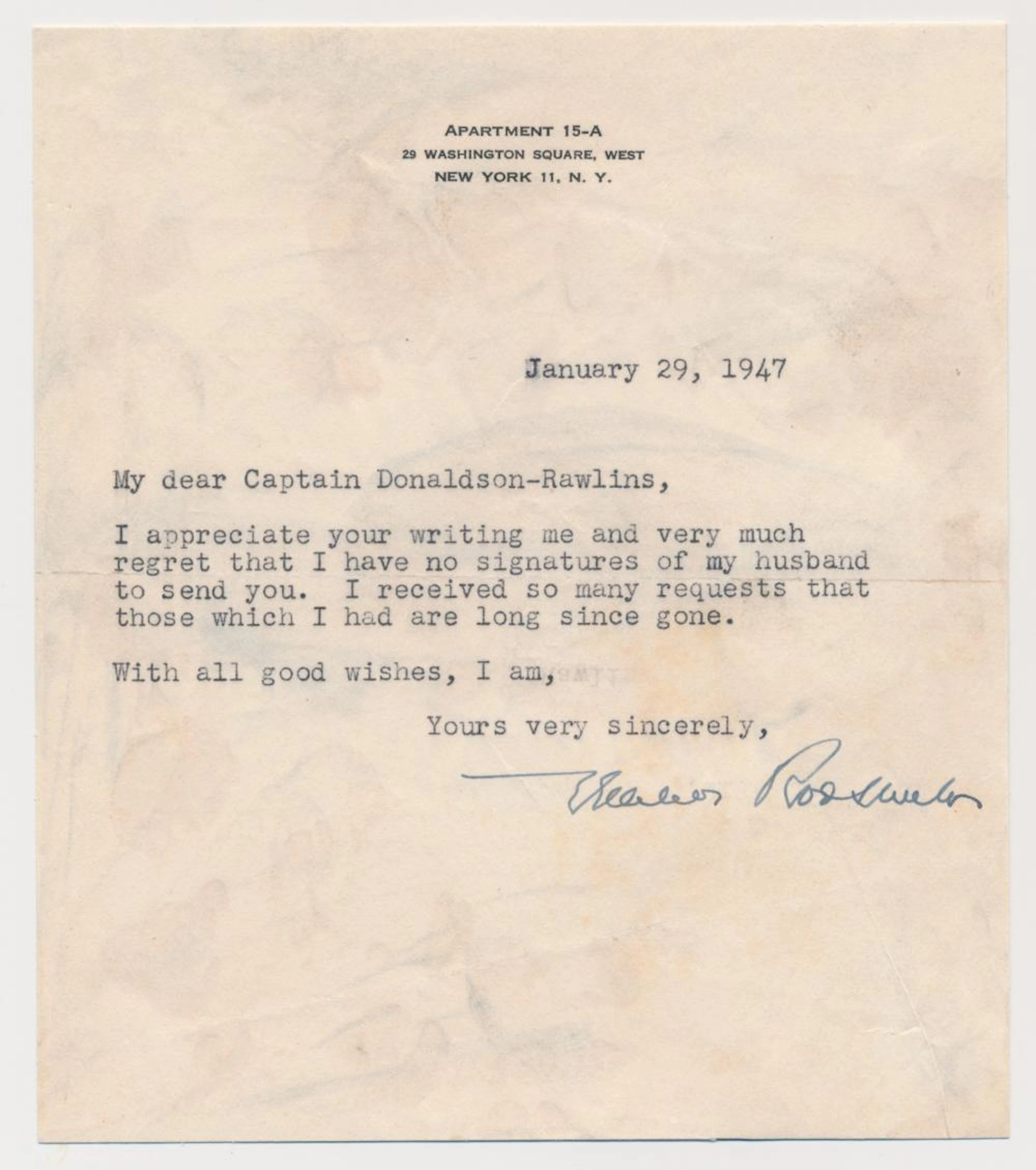 ELEANOR ROOSEVELT