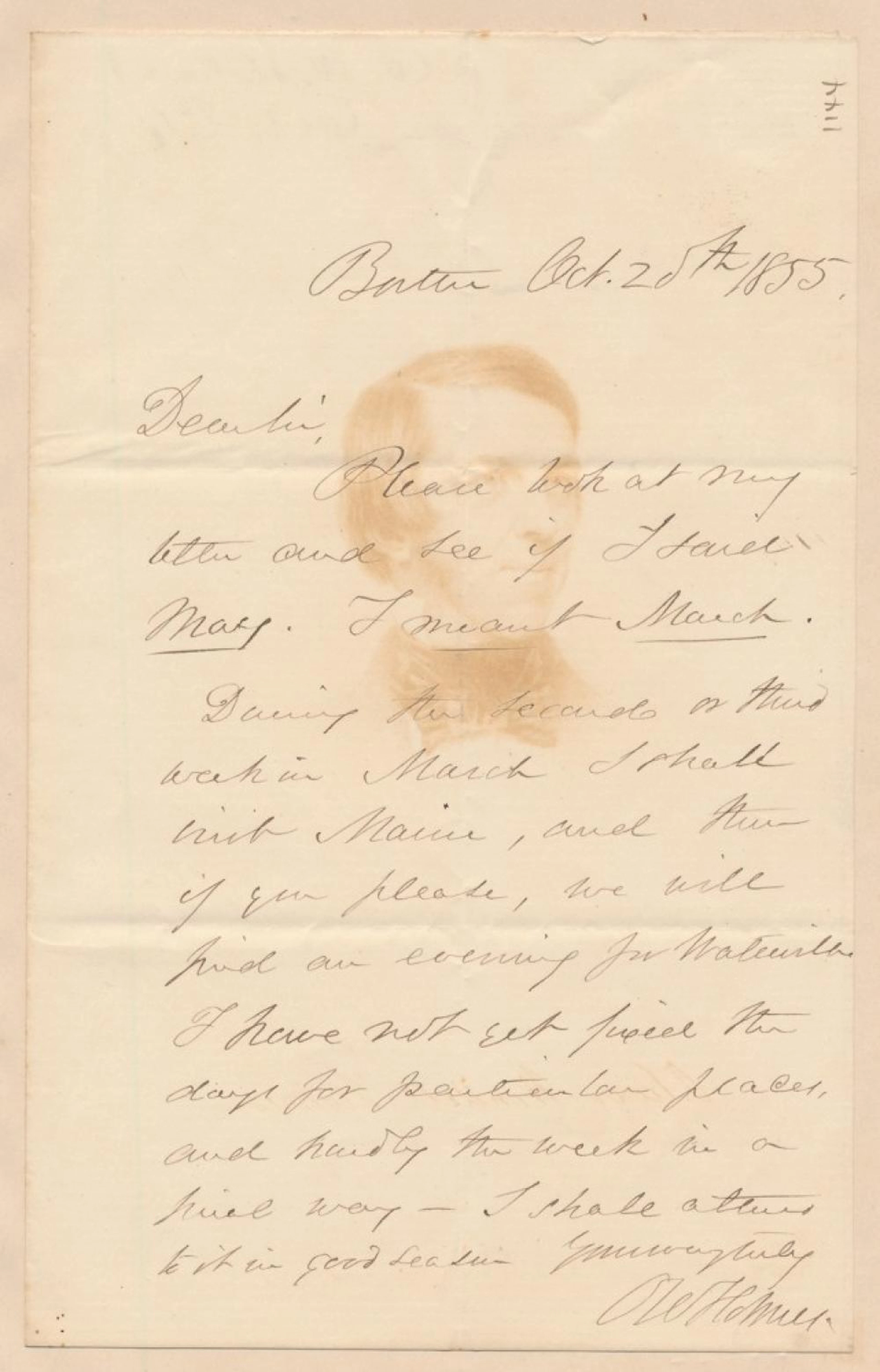 OLIVER WENDELL HOLMES