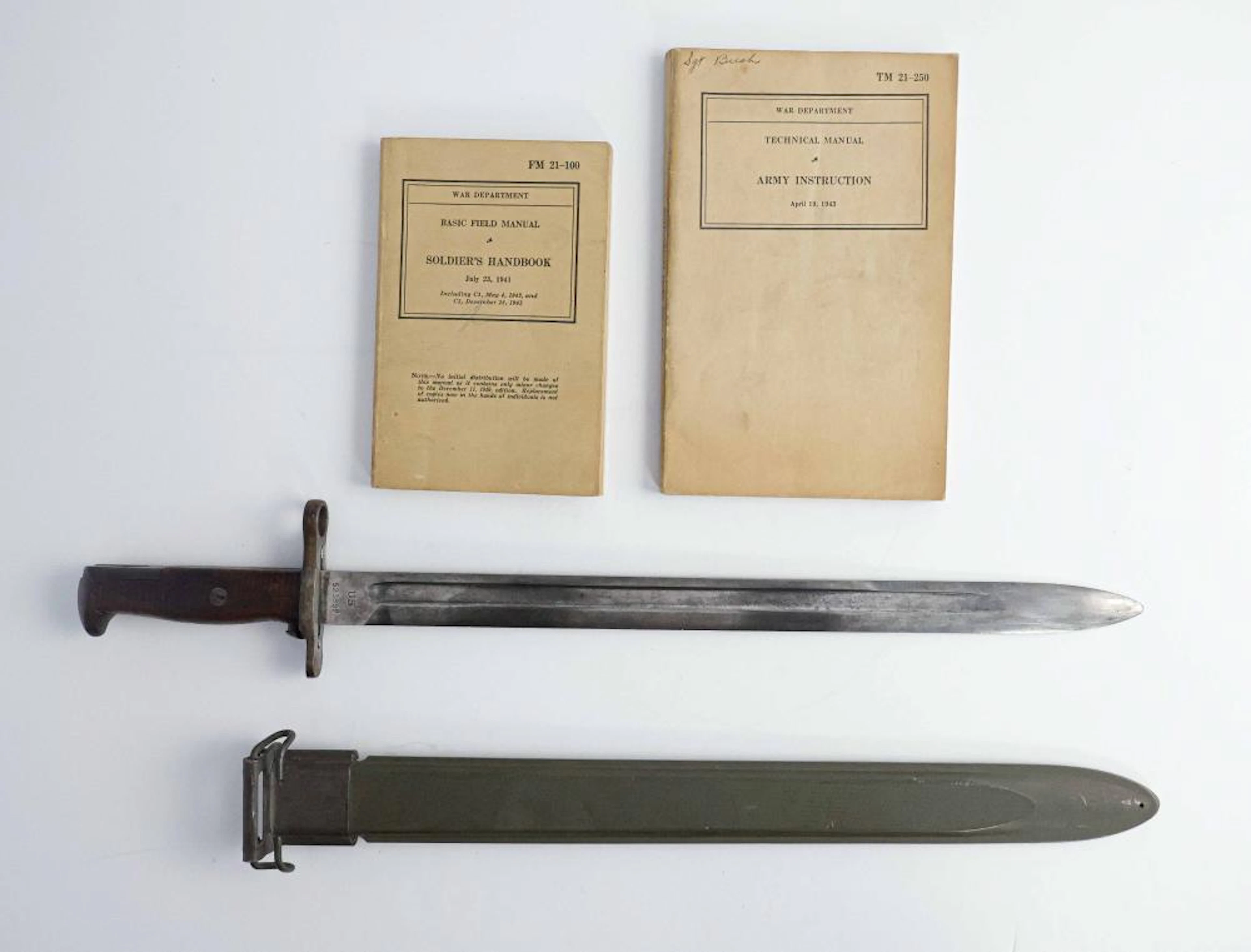 UNITED STATES NAVY MARK I TRAINING BAYONET