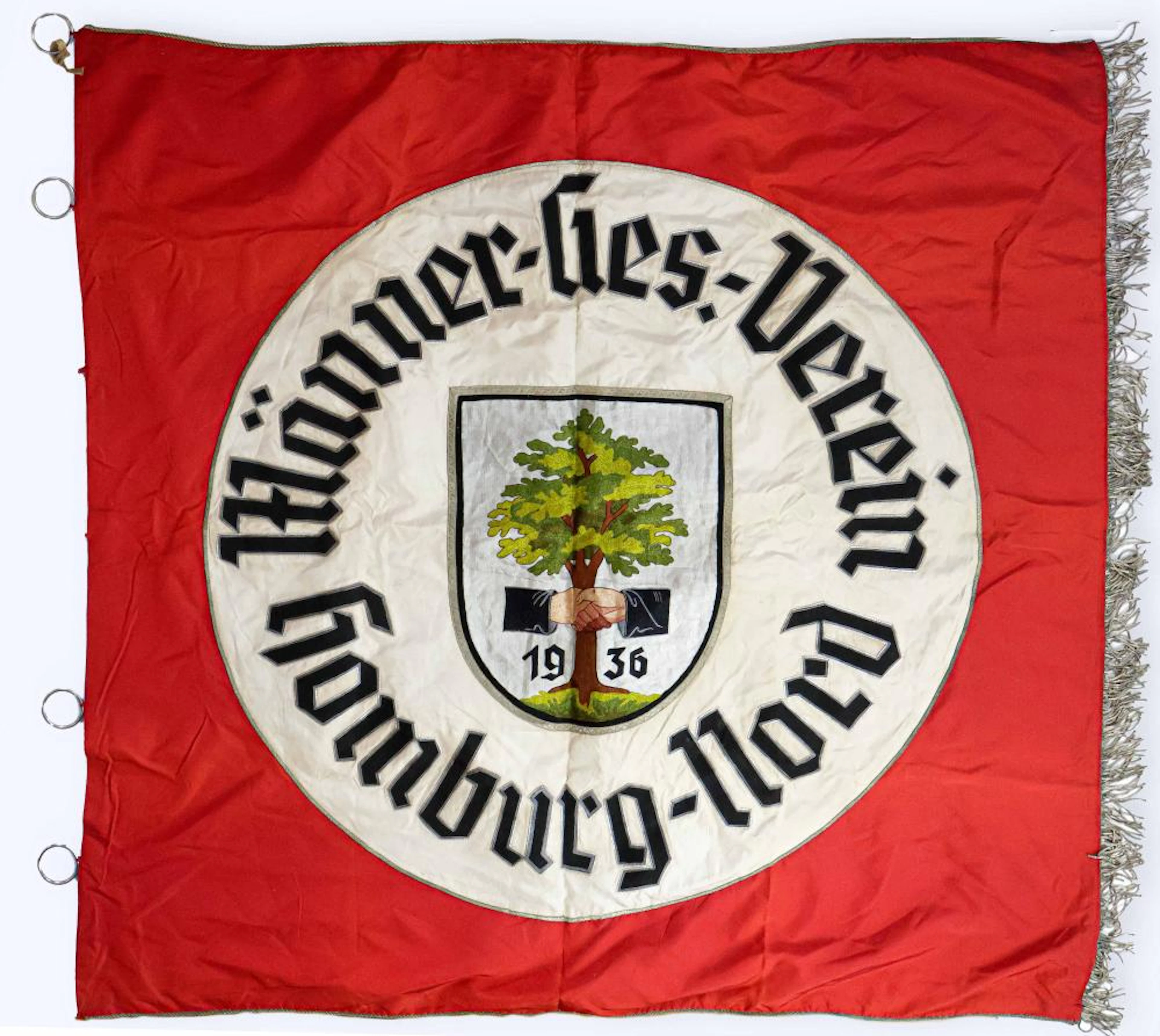GERMAN SINGING CLUB POLITICAL BANNER