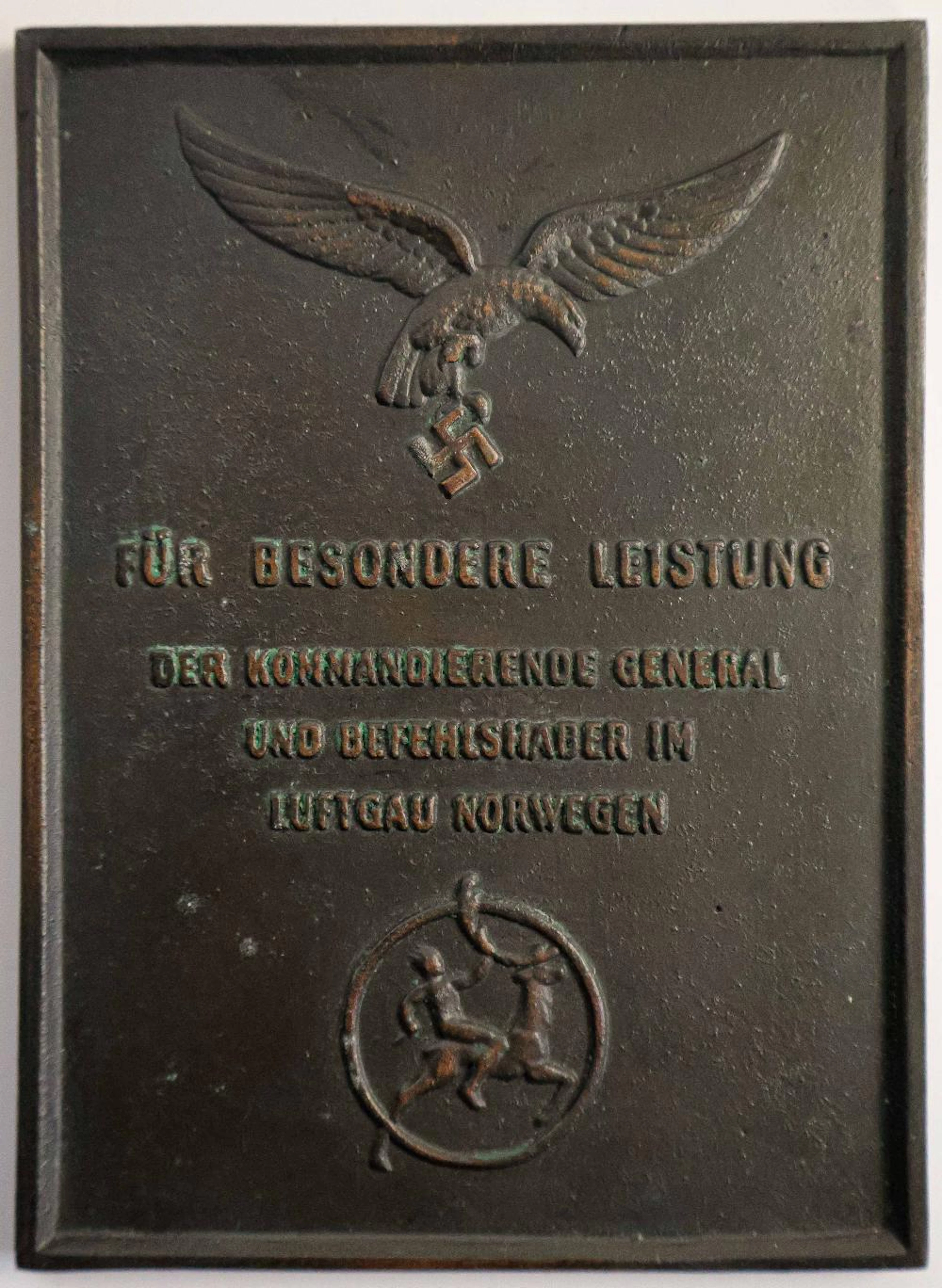 LUFTWAFFE NORWEGIAN ACHIEVEMENT HONOR SHIELD