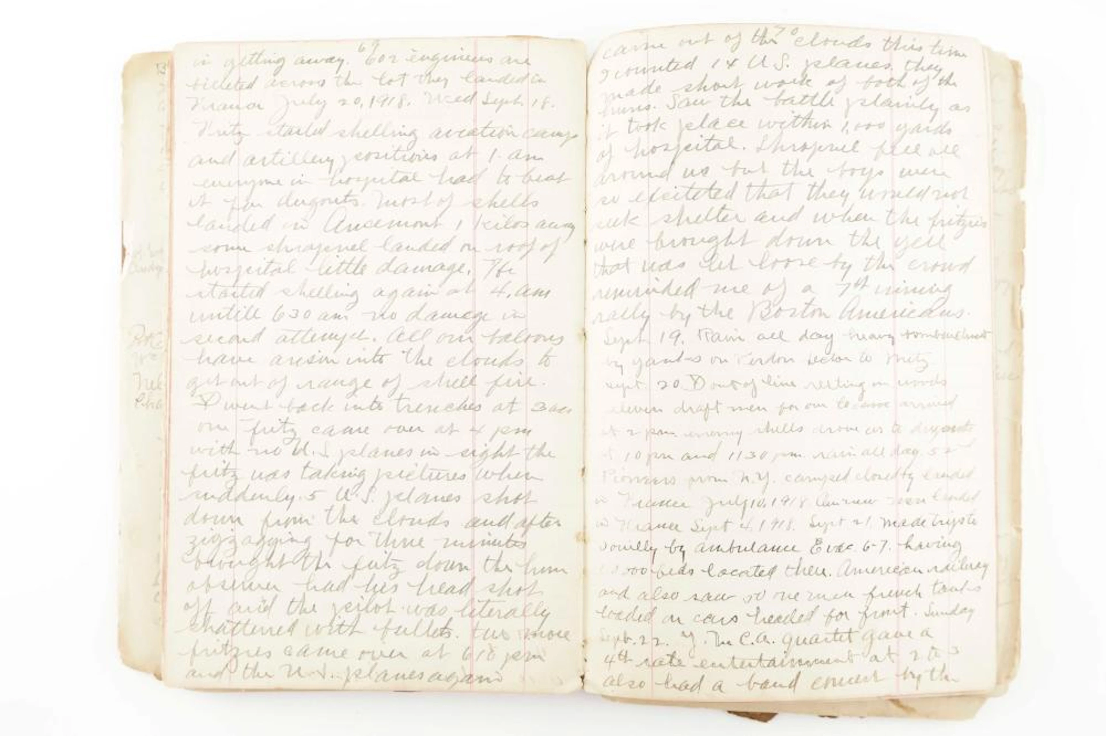JEWISH U.S. AMBULANCE DRIVER'S WORLD WAR I DIARY