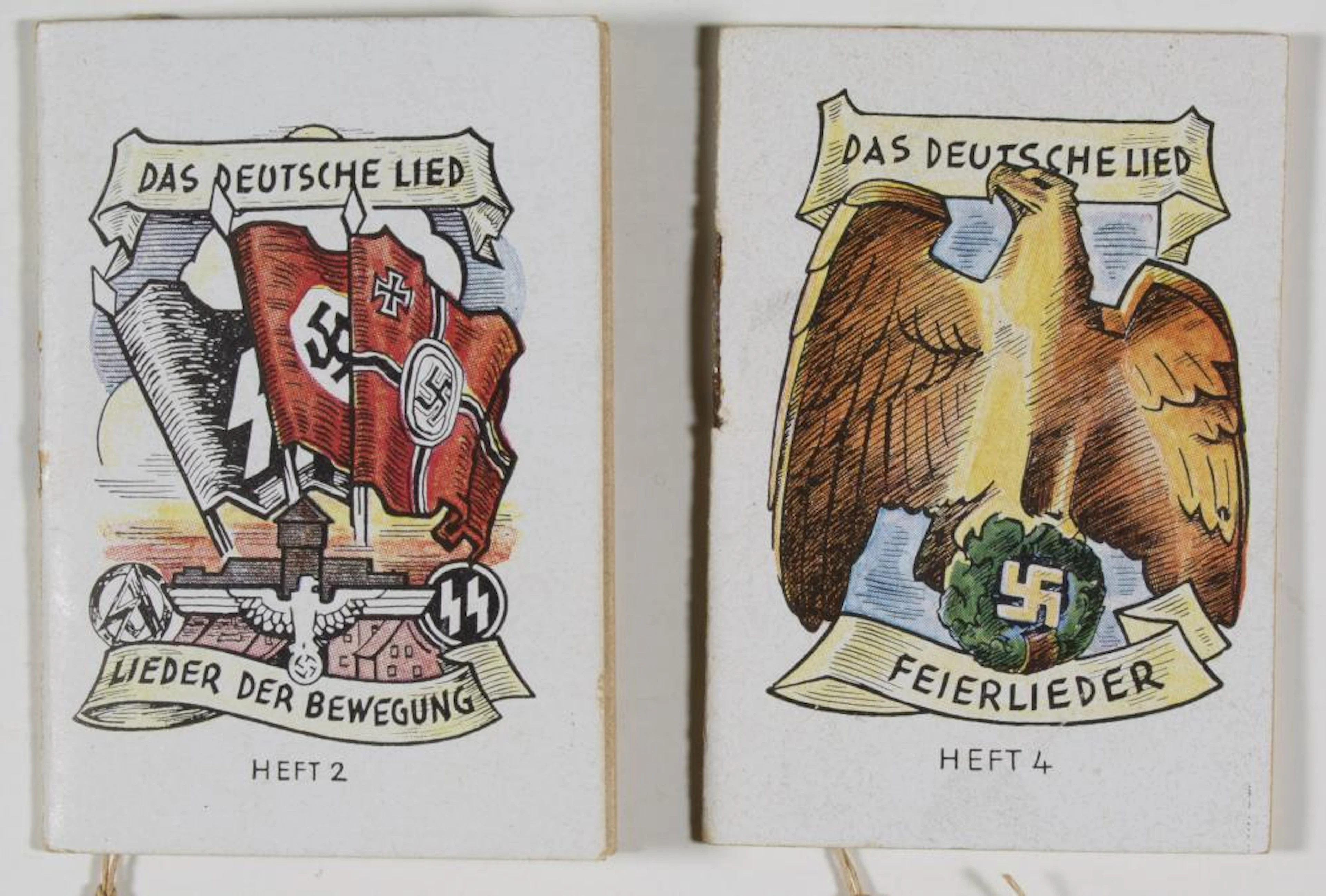 (WHW) 'DAS DEUTSCHE LIED' MINI SONGBOOKS (2)