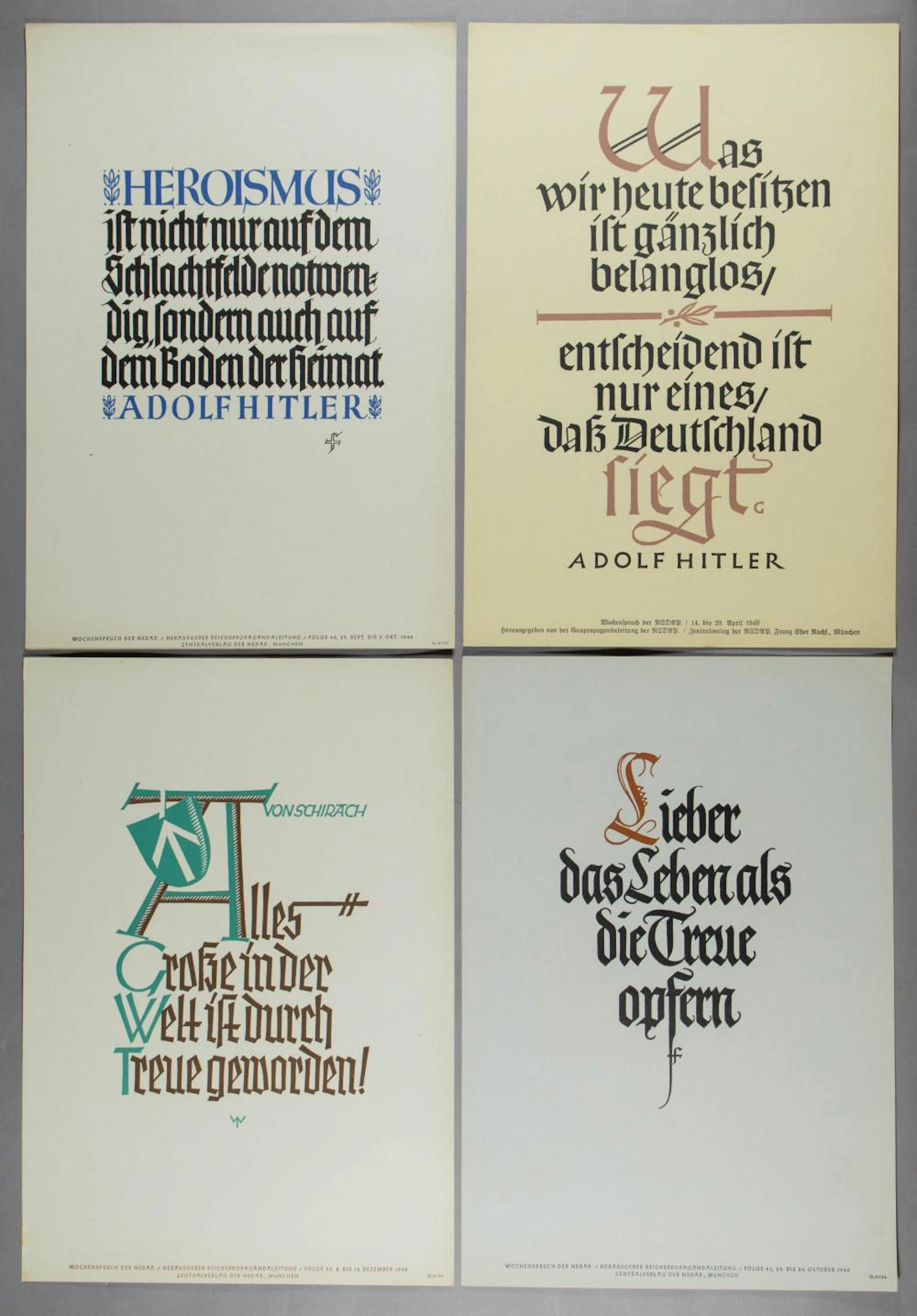 SDAP PROPAGANDA POSTERS (20)