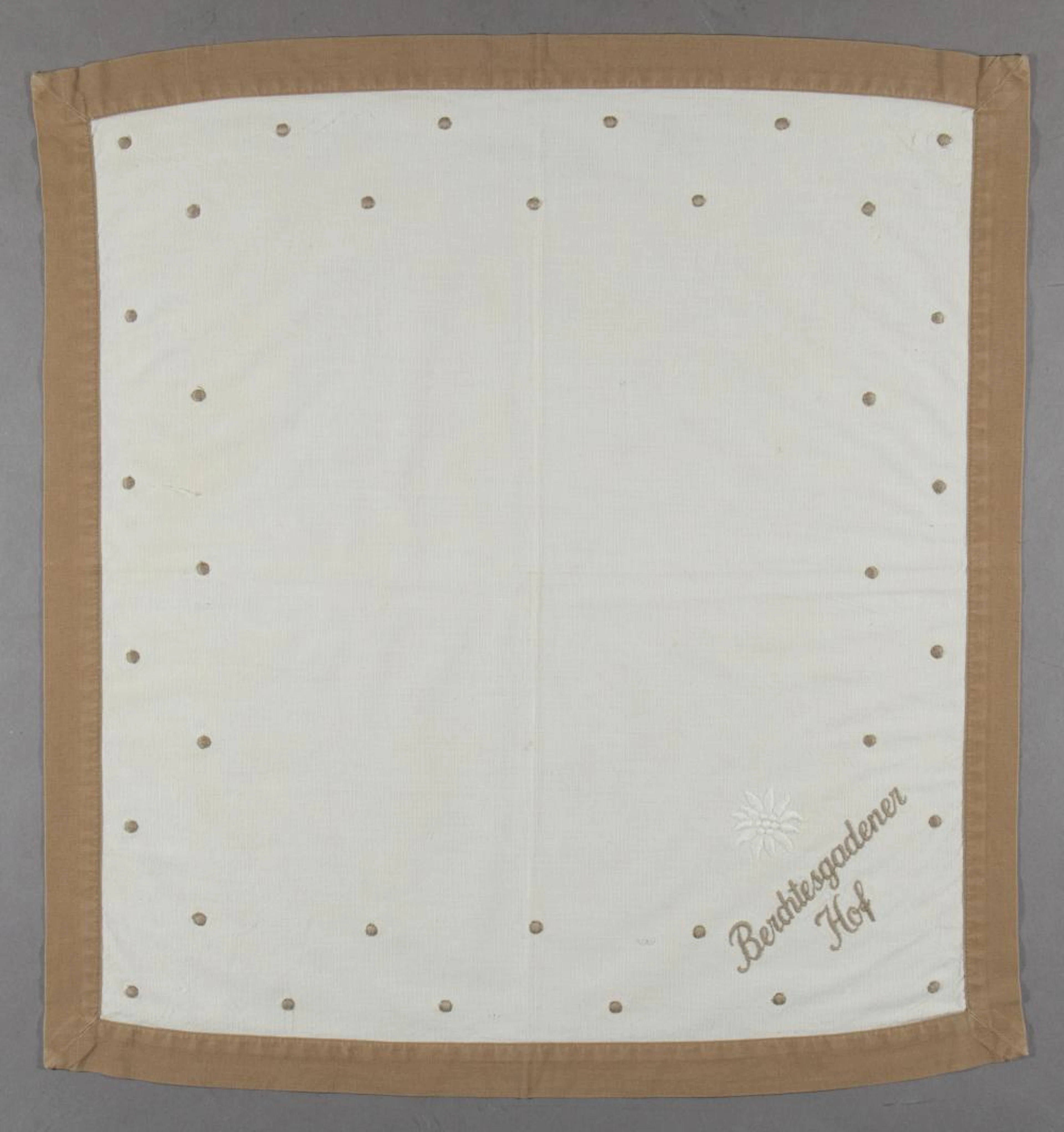 PLATTERHOF AND BERCHTESGADENER HOTEL NAPKINS (2)