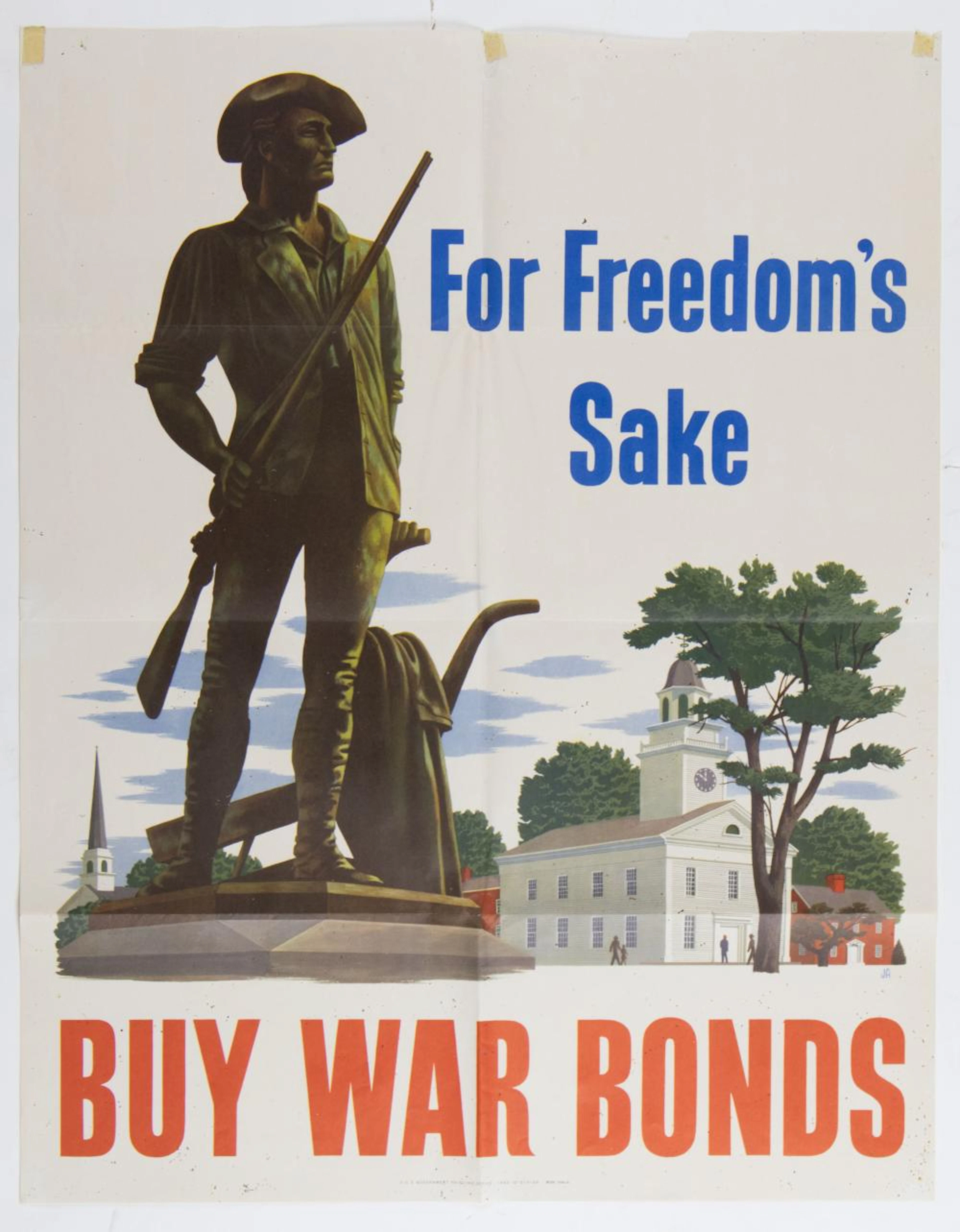 WORLD WAR II WAR BONDS POSTER