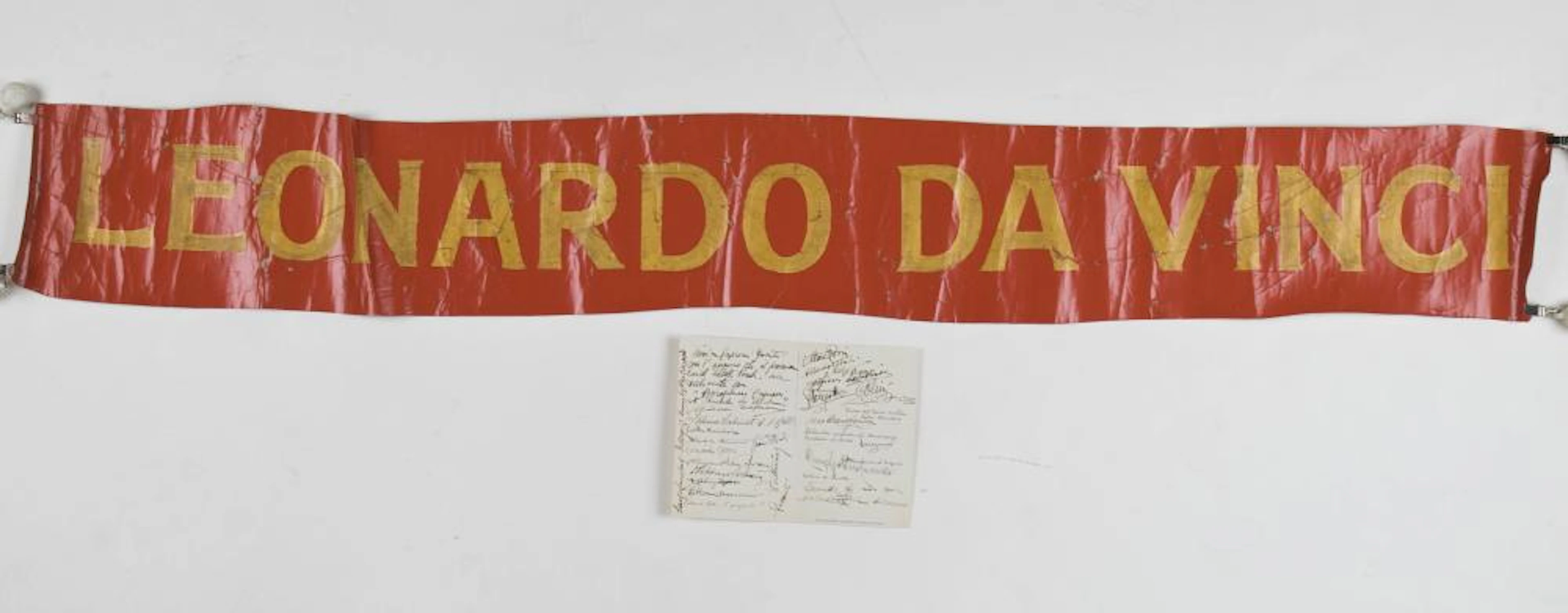 (CESARE SABELLI) 'LEONARDO DA VINCI' FLOWN FABRIC
