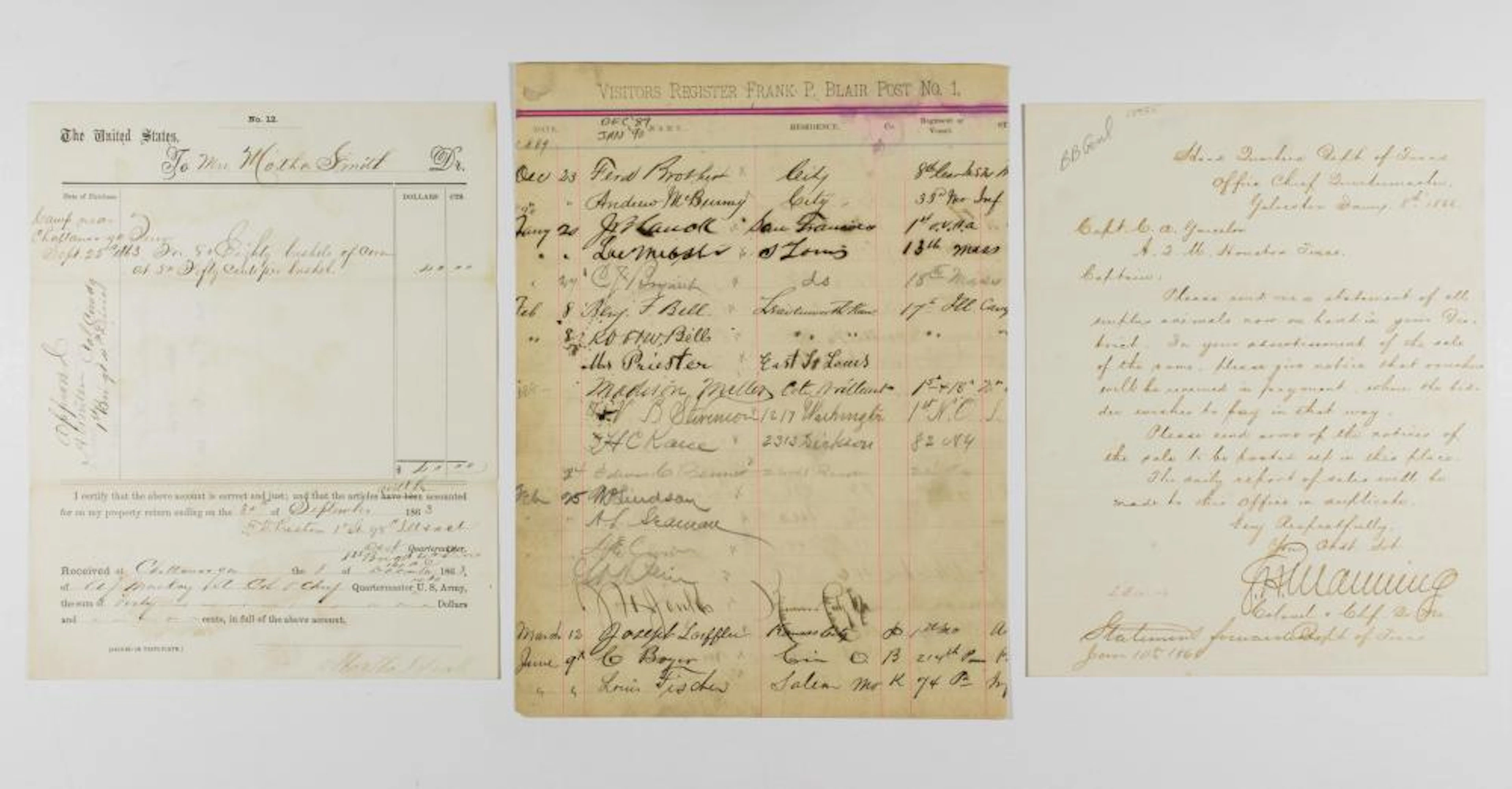 (UNION BREVET BRIGADIER GENERALS) (9)