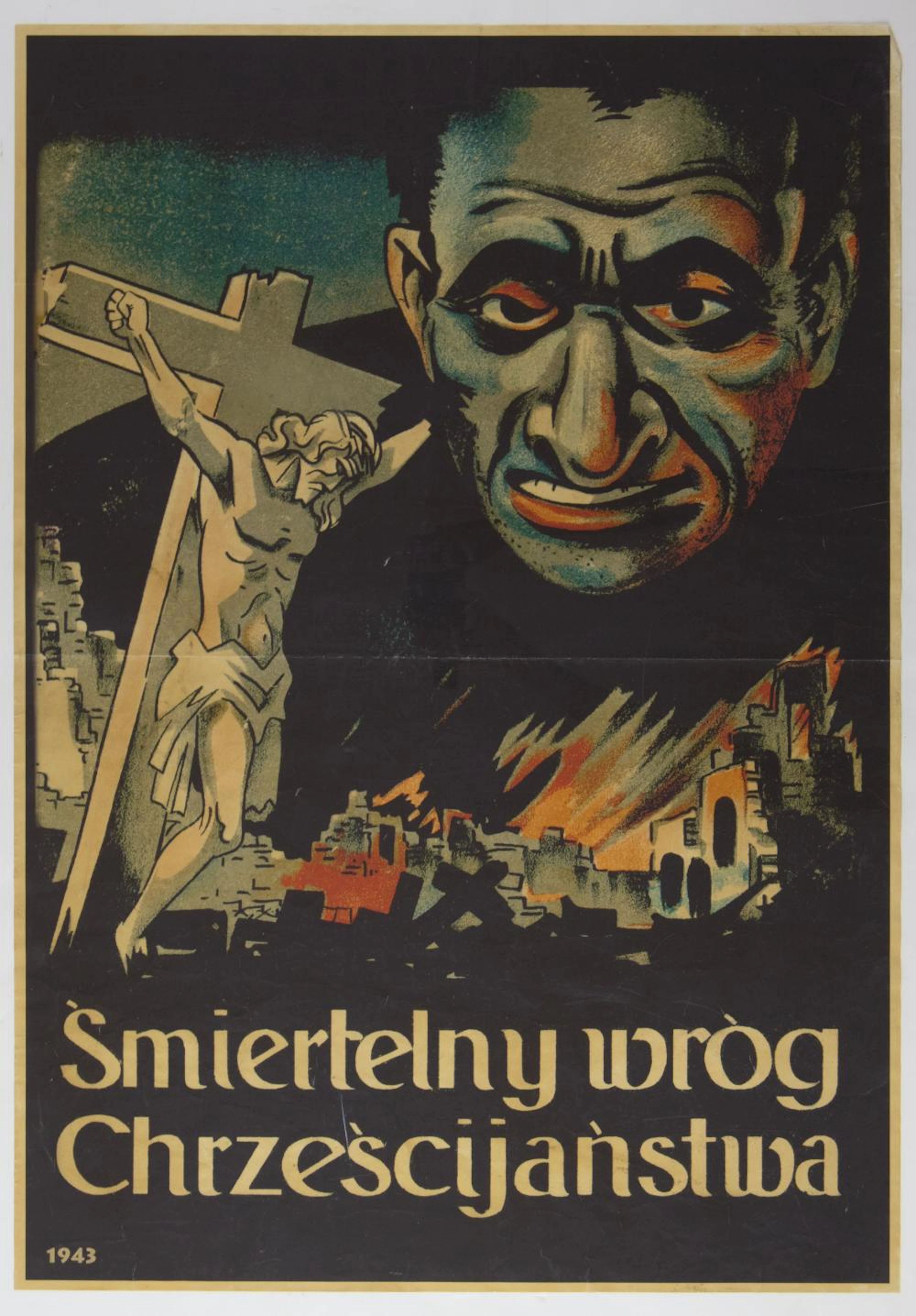 RUSSIAN ANTI-SEMITIC POSTERS (3)