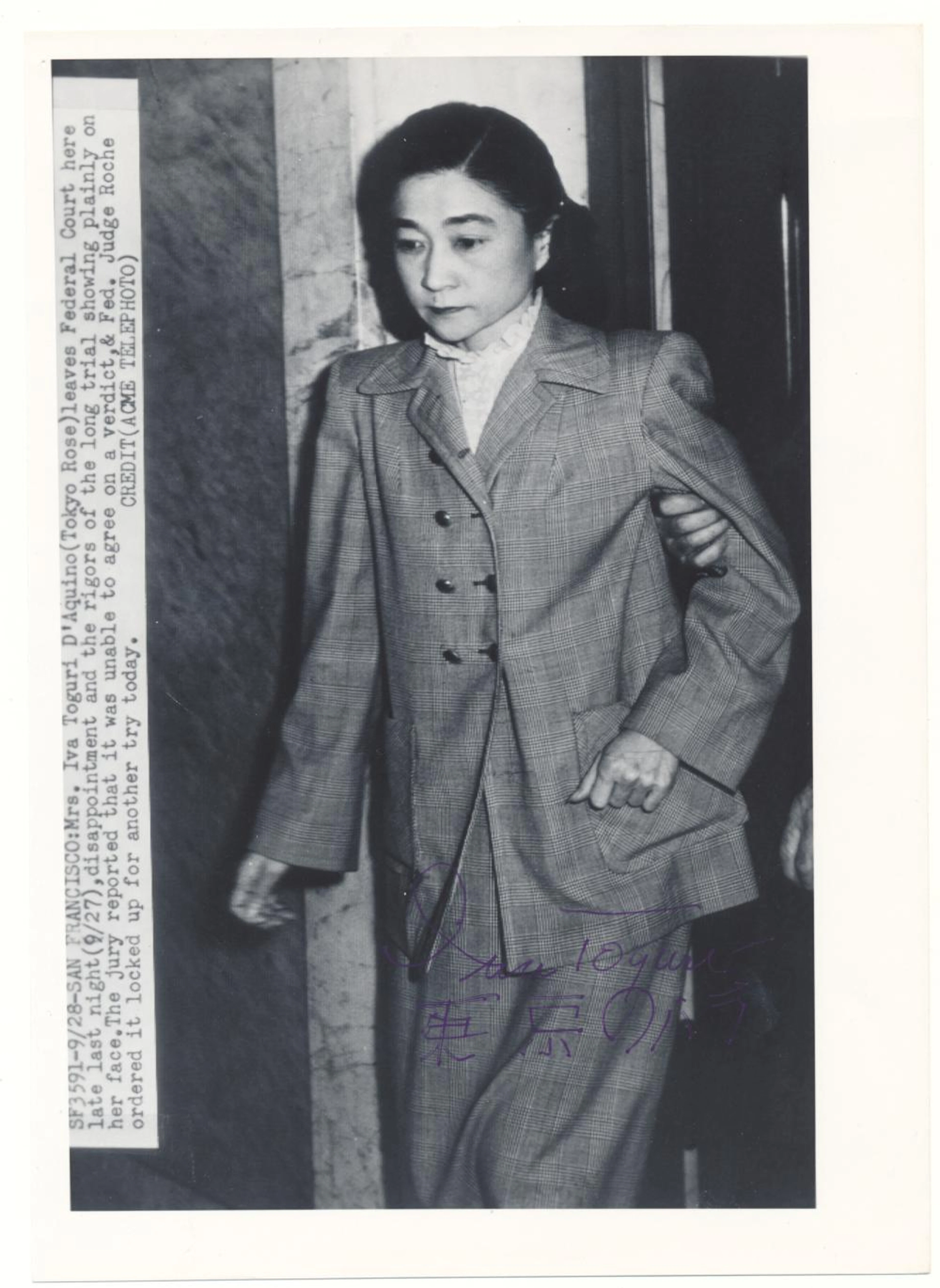 (?TOKYO ROSE?) IVA TOGURI