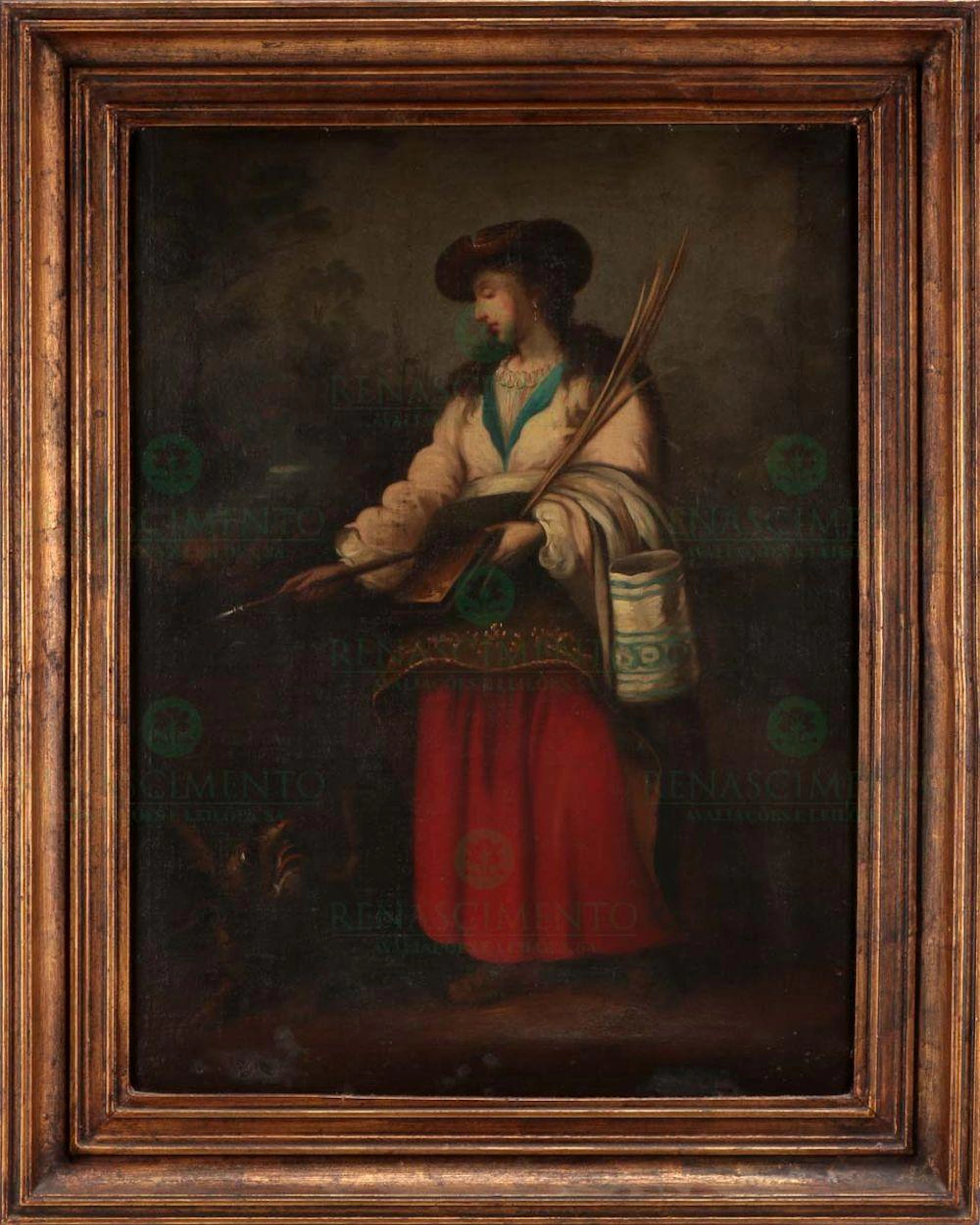 SPANISH SCHOOL (17TH/18TH CENTURY), SAINT MARGARET