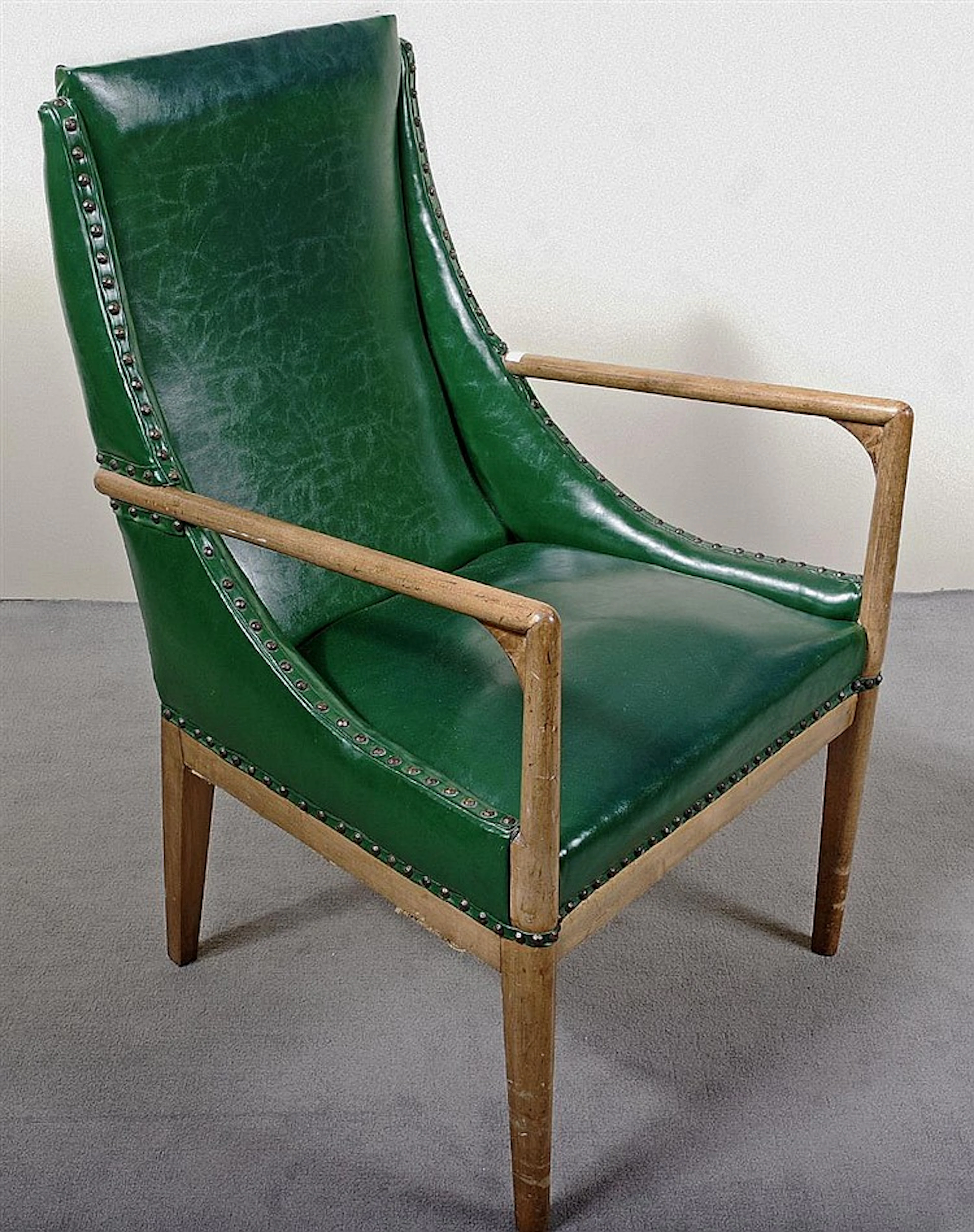 ART MODERNE SIDE CHAIR - Believed to be originally...