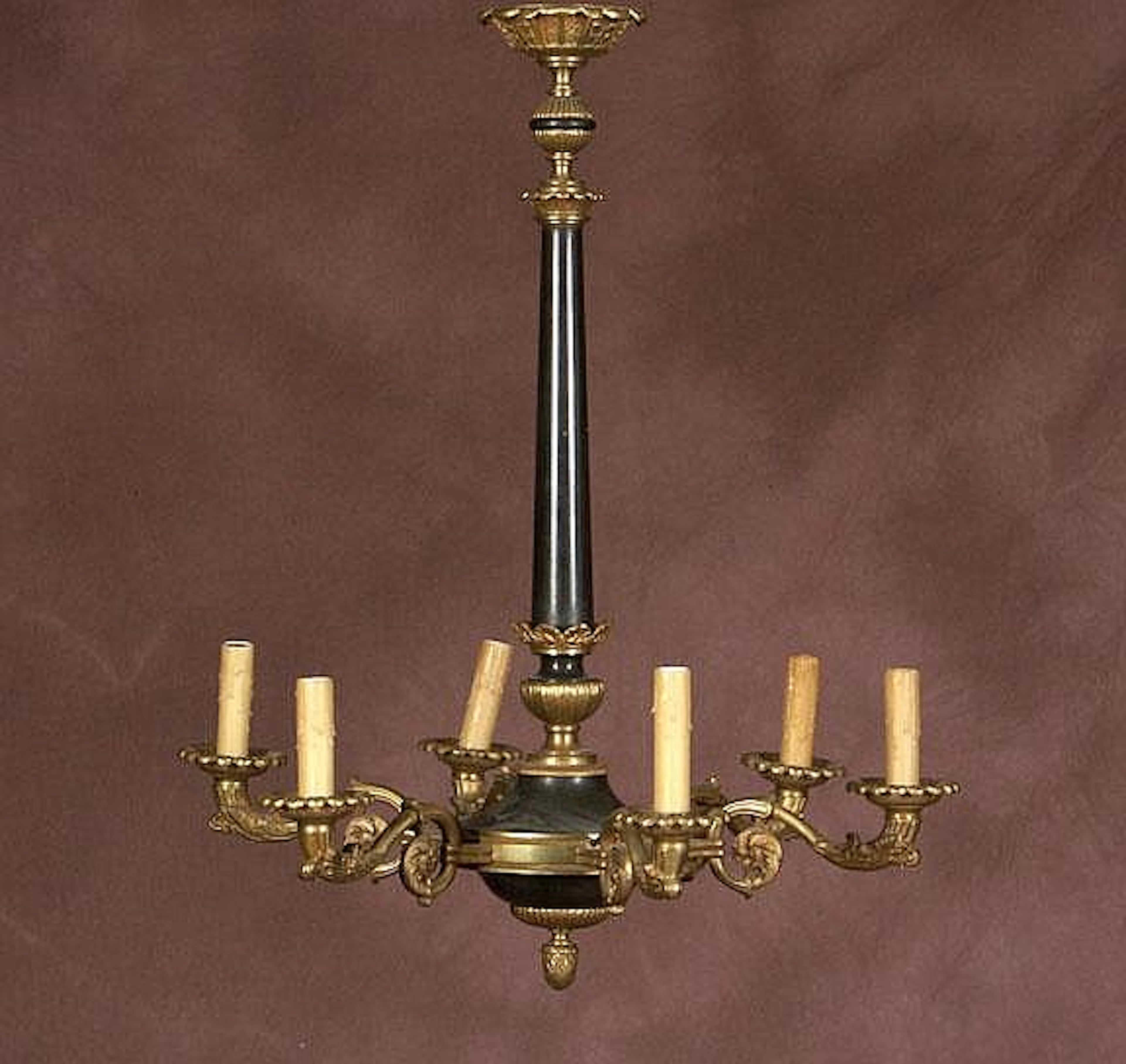 BRONZE CHANDELIER