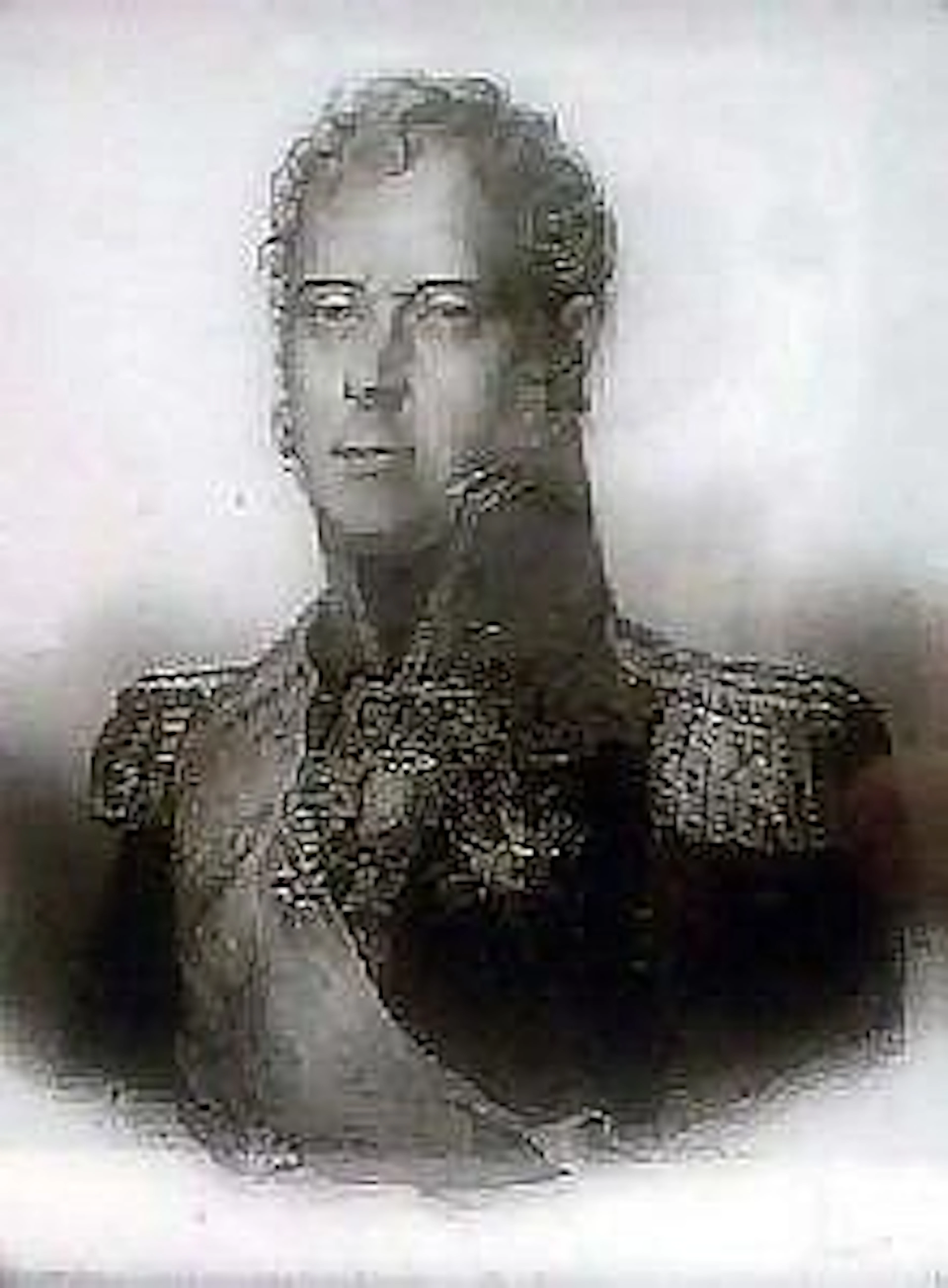 A collection of 98 slides, many consisting of portraits including