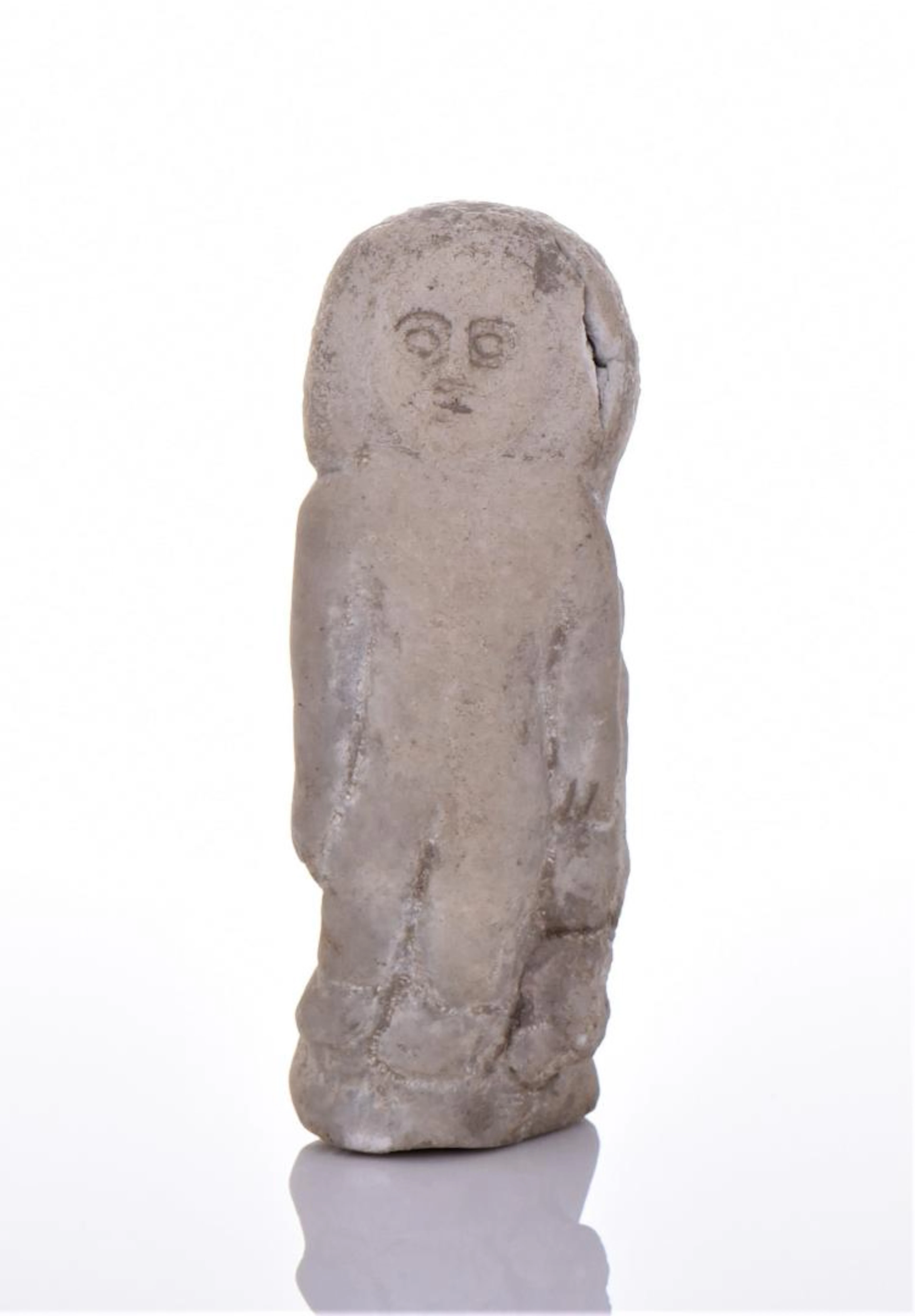 Mesopotamian Stone Artifact Votive Figure.