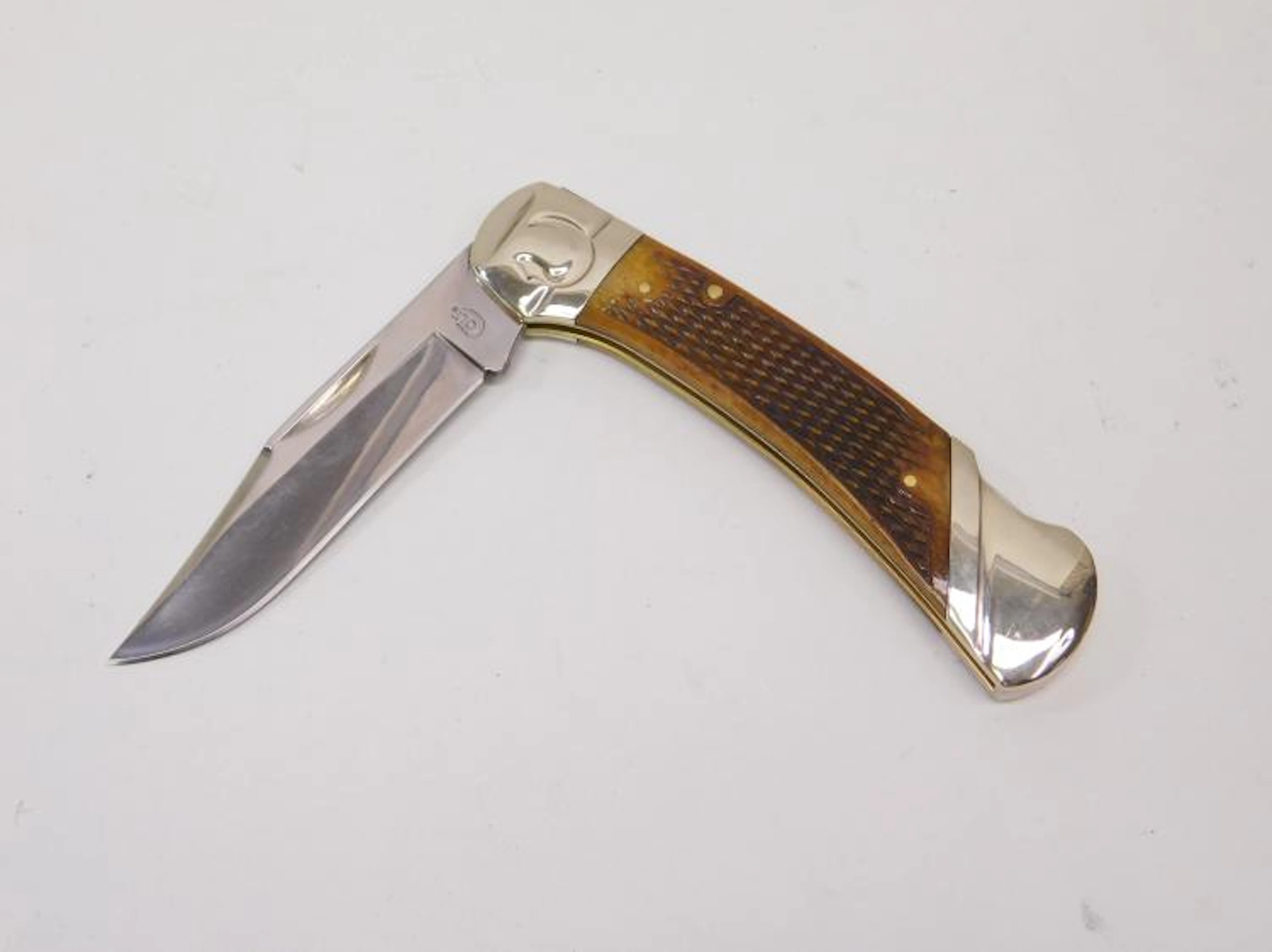 Colt Ct 329 Jigged Bone Handle Folding Pocket Knife