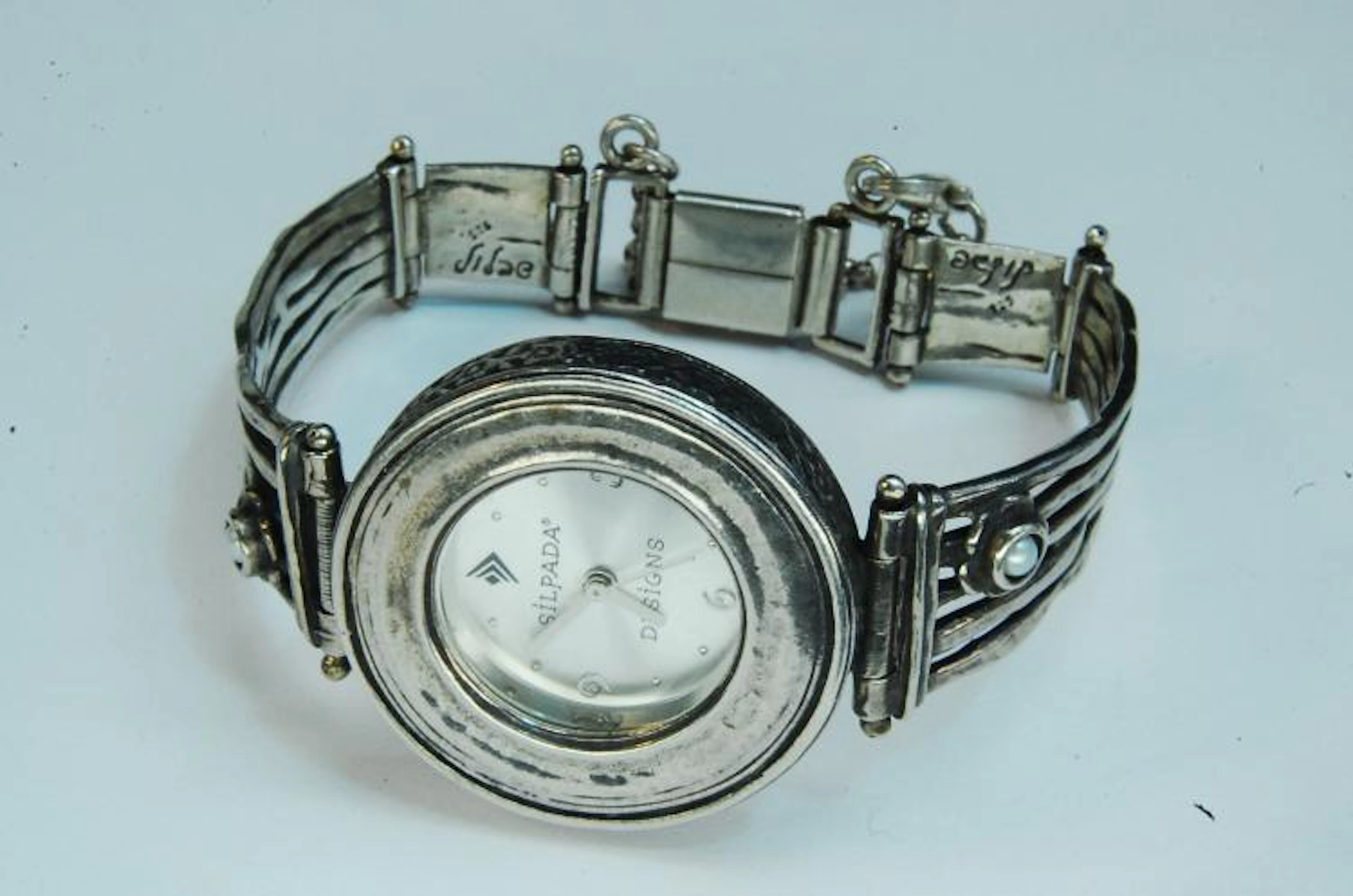 40g Sterling Pearl Silpada Ladies Wrist Watch