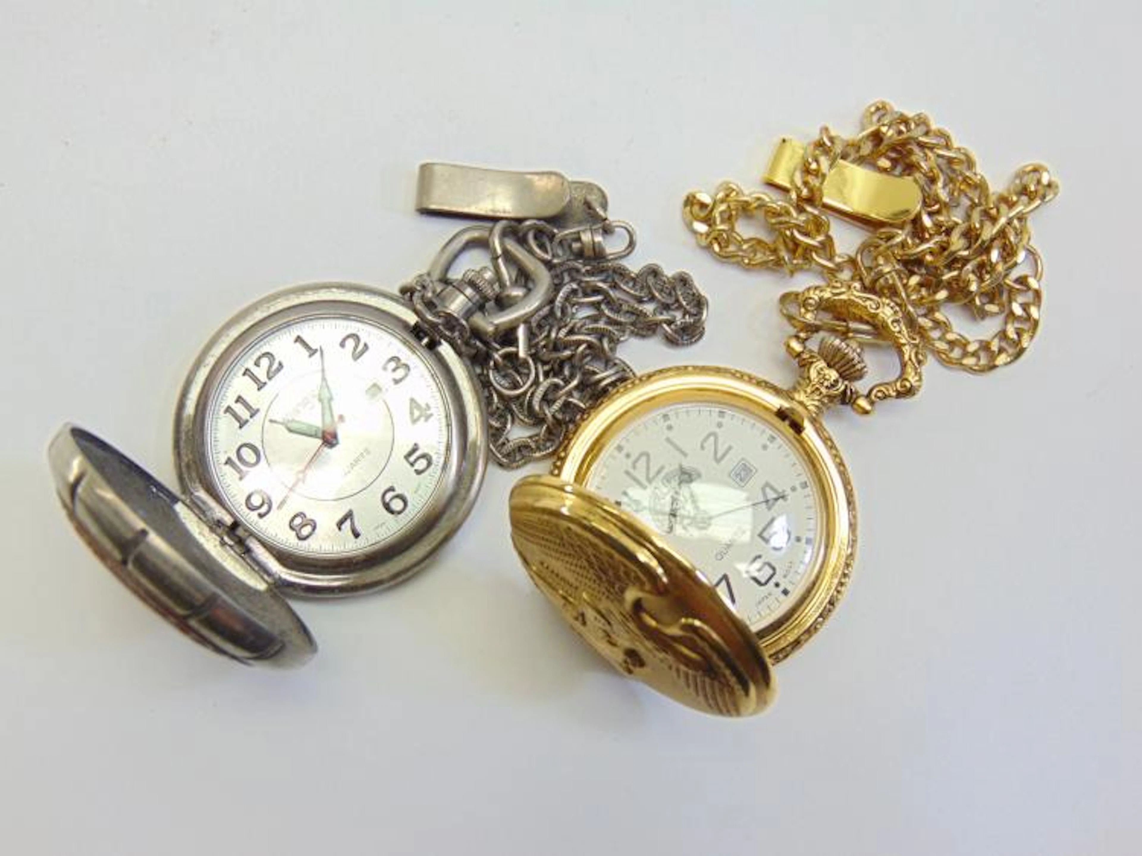 Wrangler and Quartz Pocket Watch Lot of 2