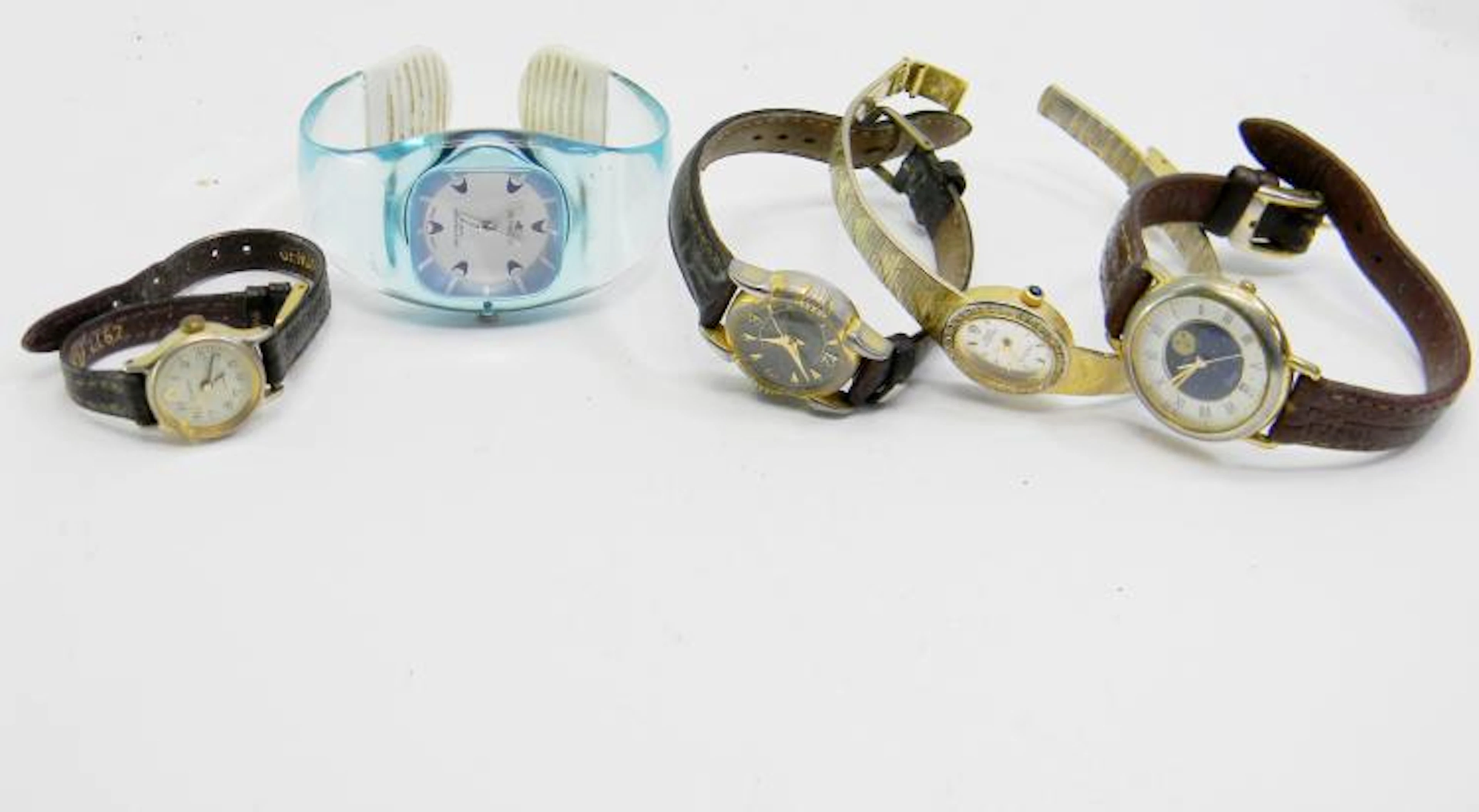 Ladies Preowned Wrist Watch Lot of 5