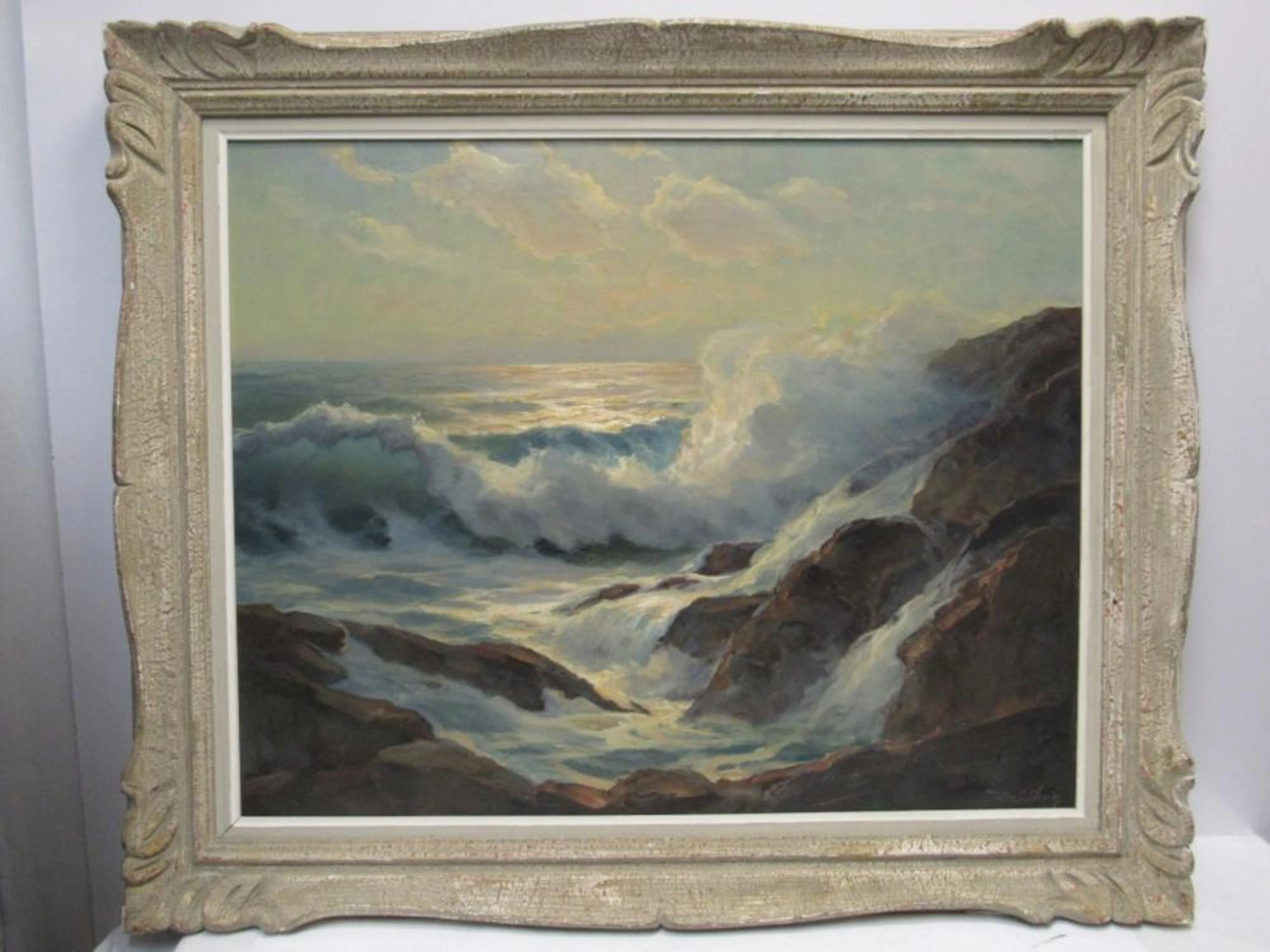 Original Oil on Canvas Painting(Artist Signature E