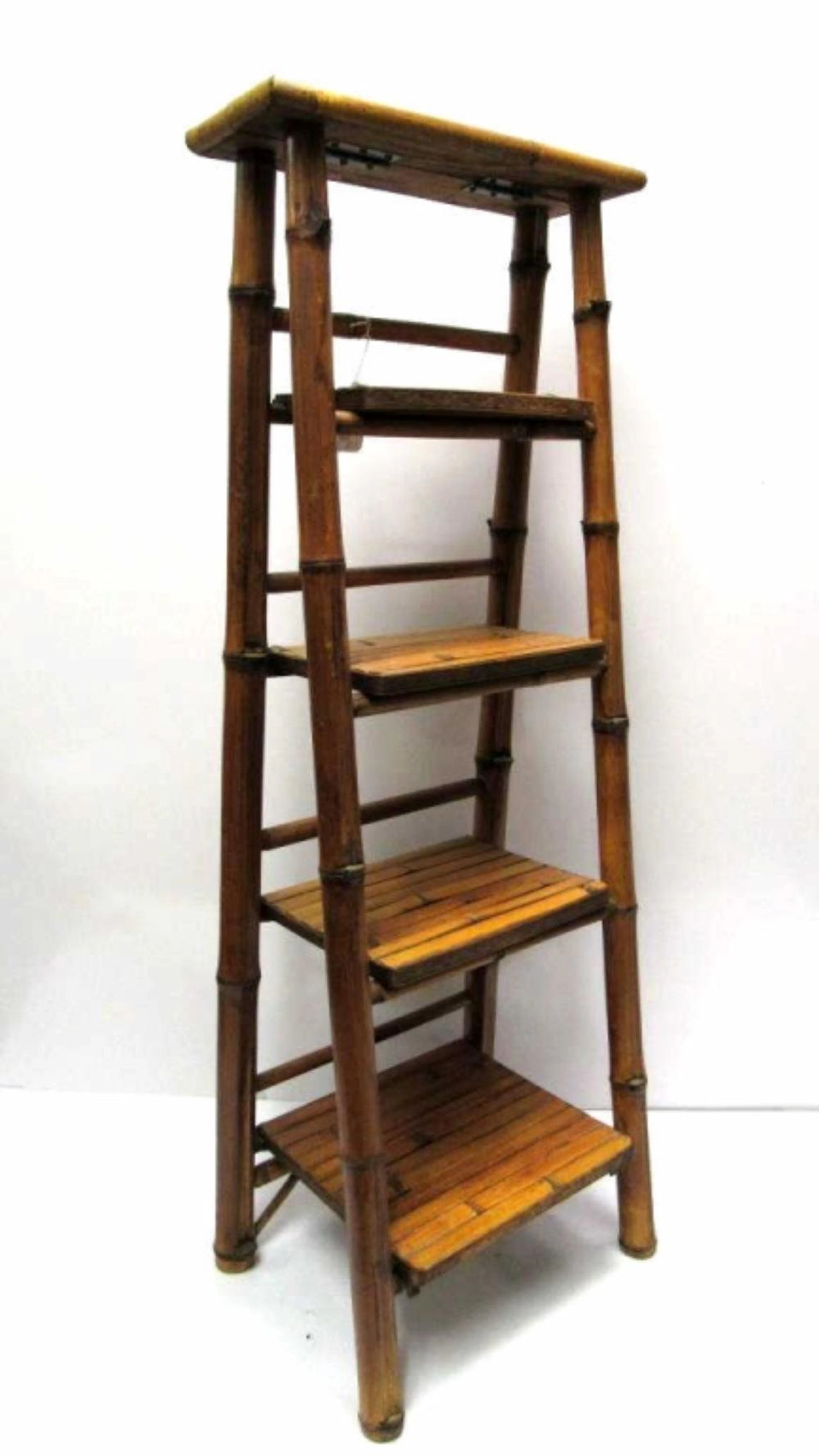 20Th Century Multipurpose Bamboo Stairs